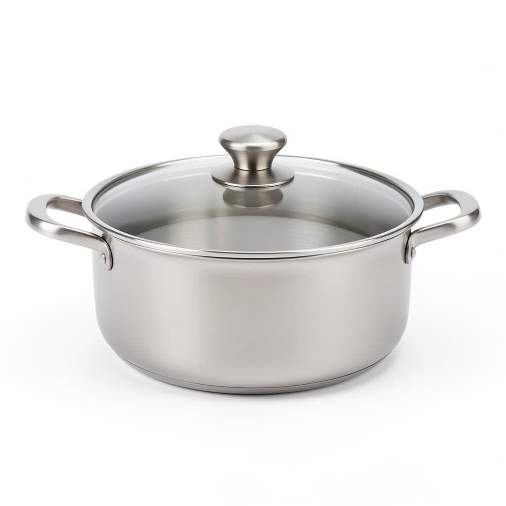 Heavy-bottomed saucepan