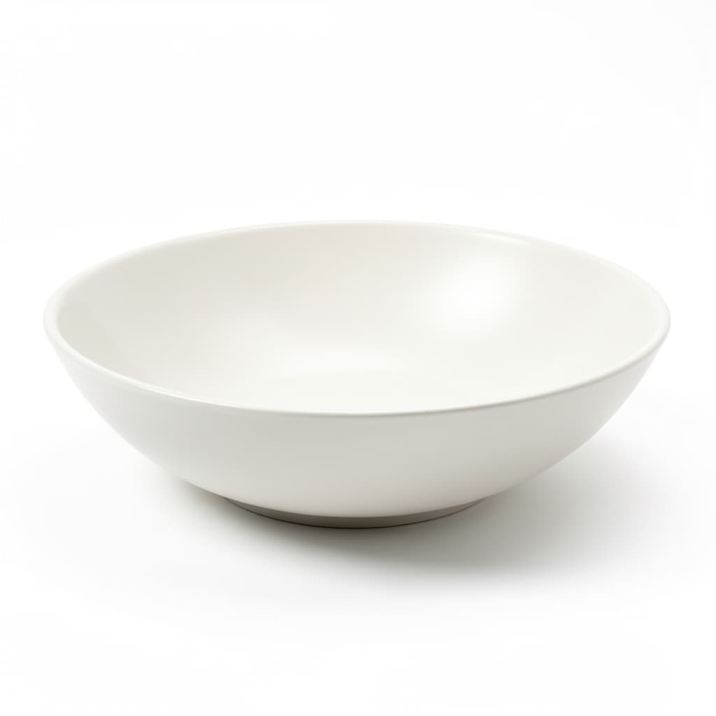 Large shallow bowl