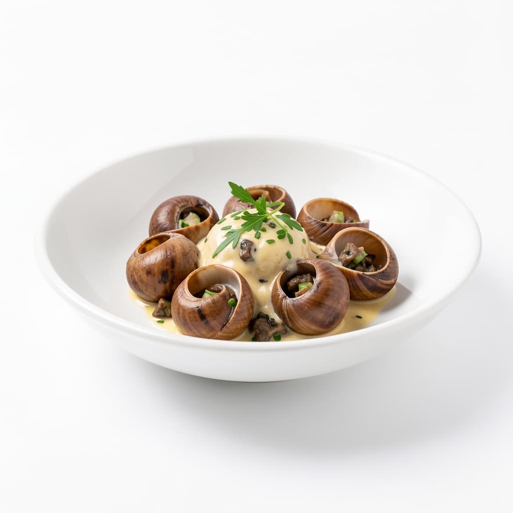 Escargot dish