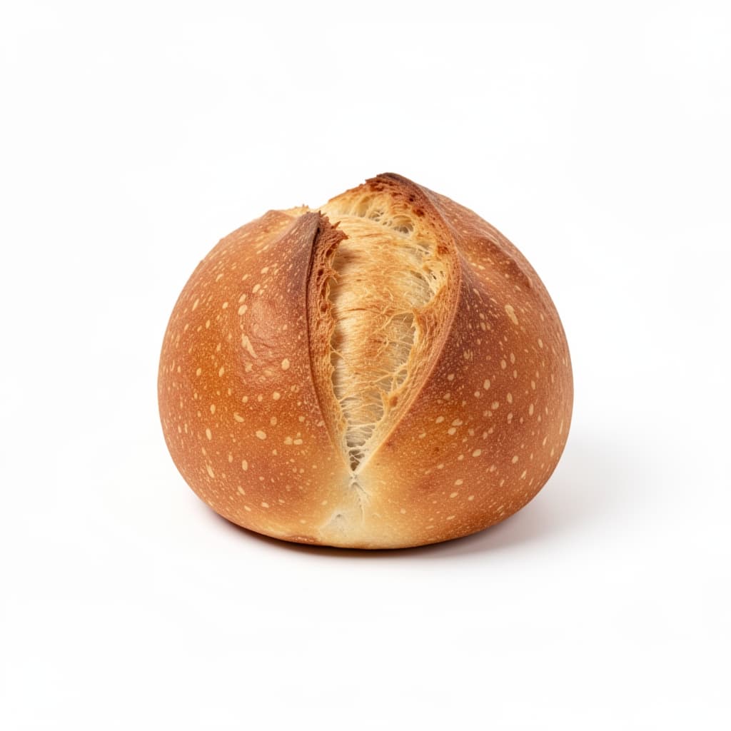 Crusty bread rolls