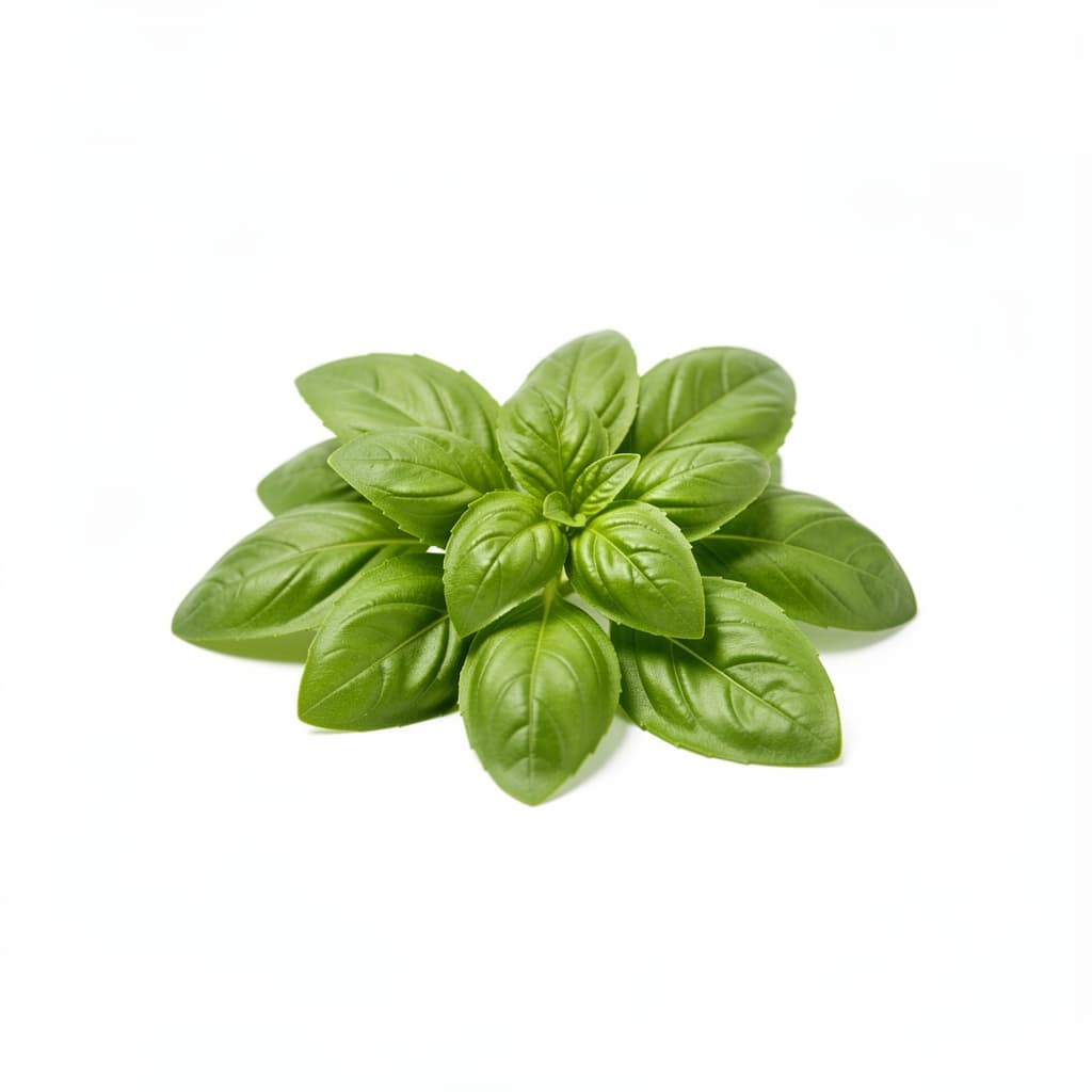 Fresh Basil Leaves