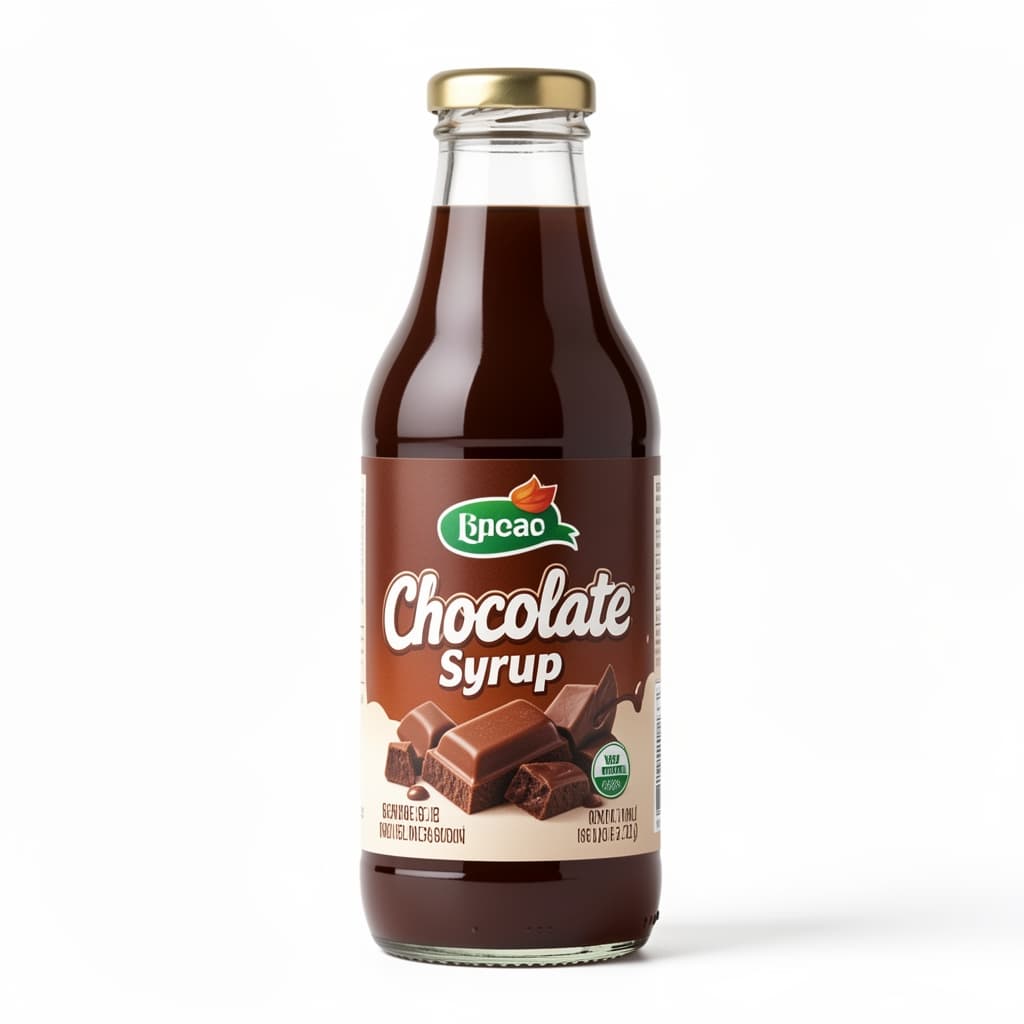 Chocolate Syrup or Cocoa Powder