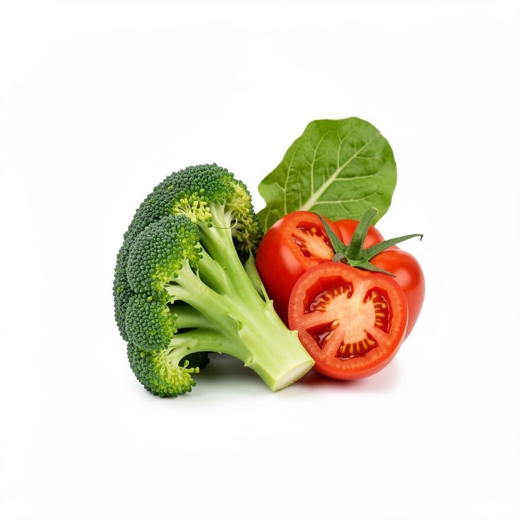 Fresh Vegetables (Carrots, Cucumber, Lettuce)