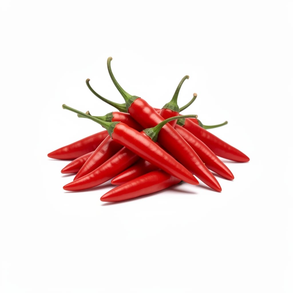 Fresh Red Chili Peppers