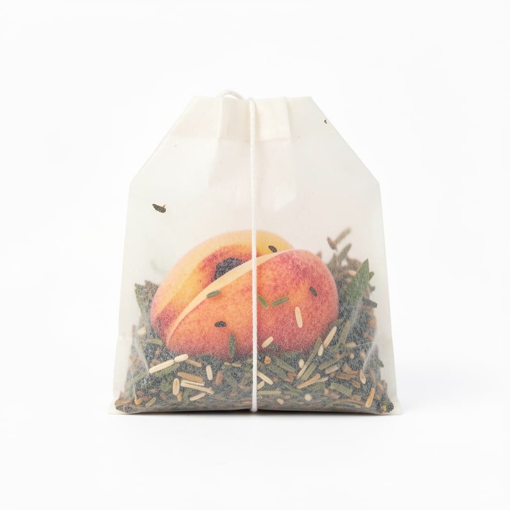 Peach Herbal Tea Bag