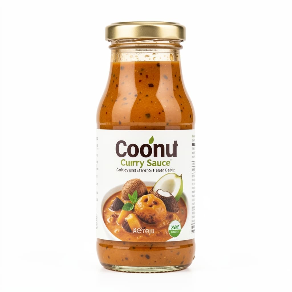 Coconut curry sauce