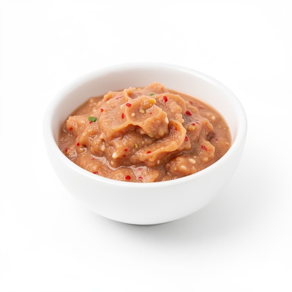 Crab paste or minced crab meat