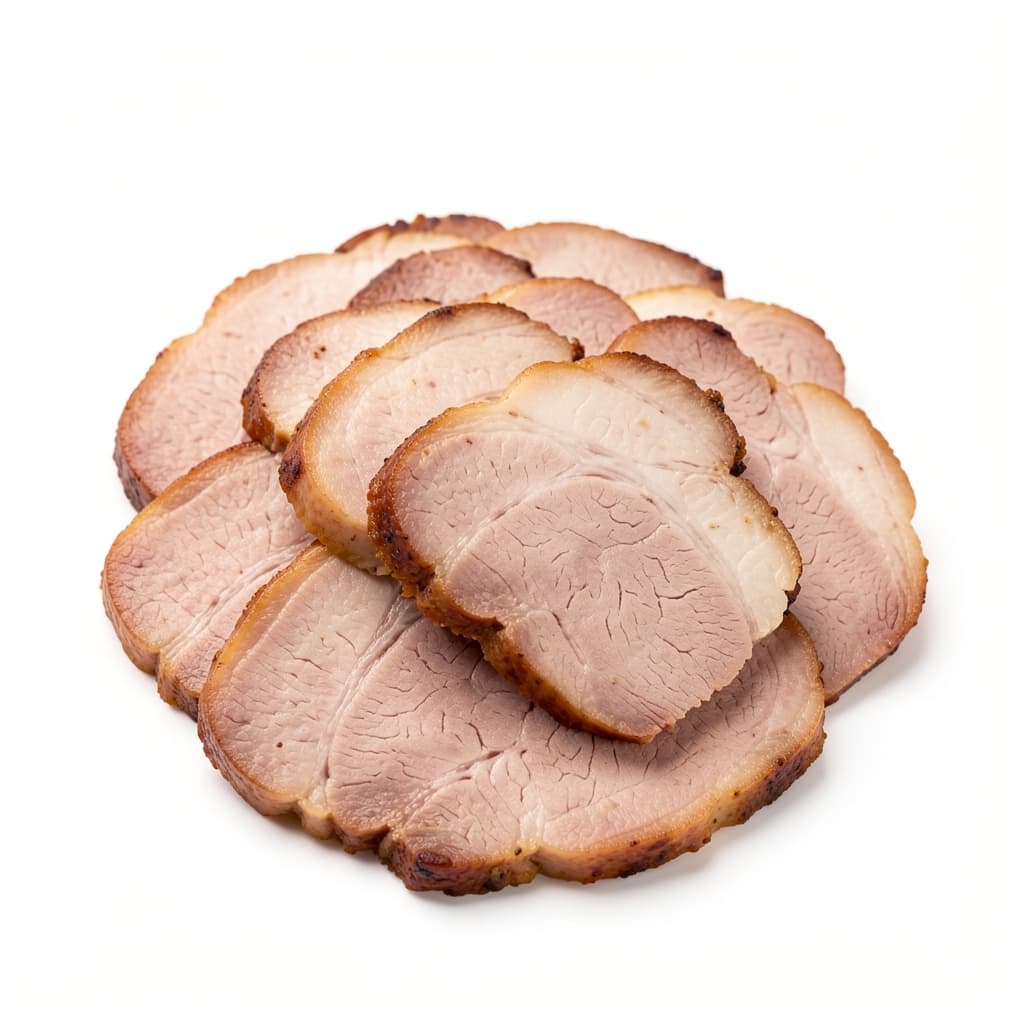 Pork slices