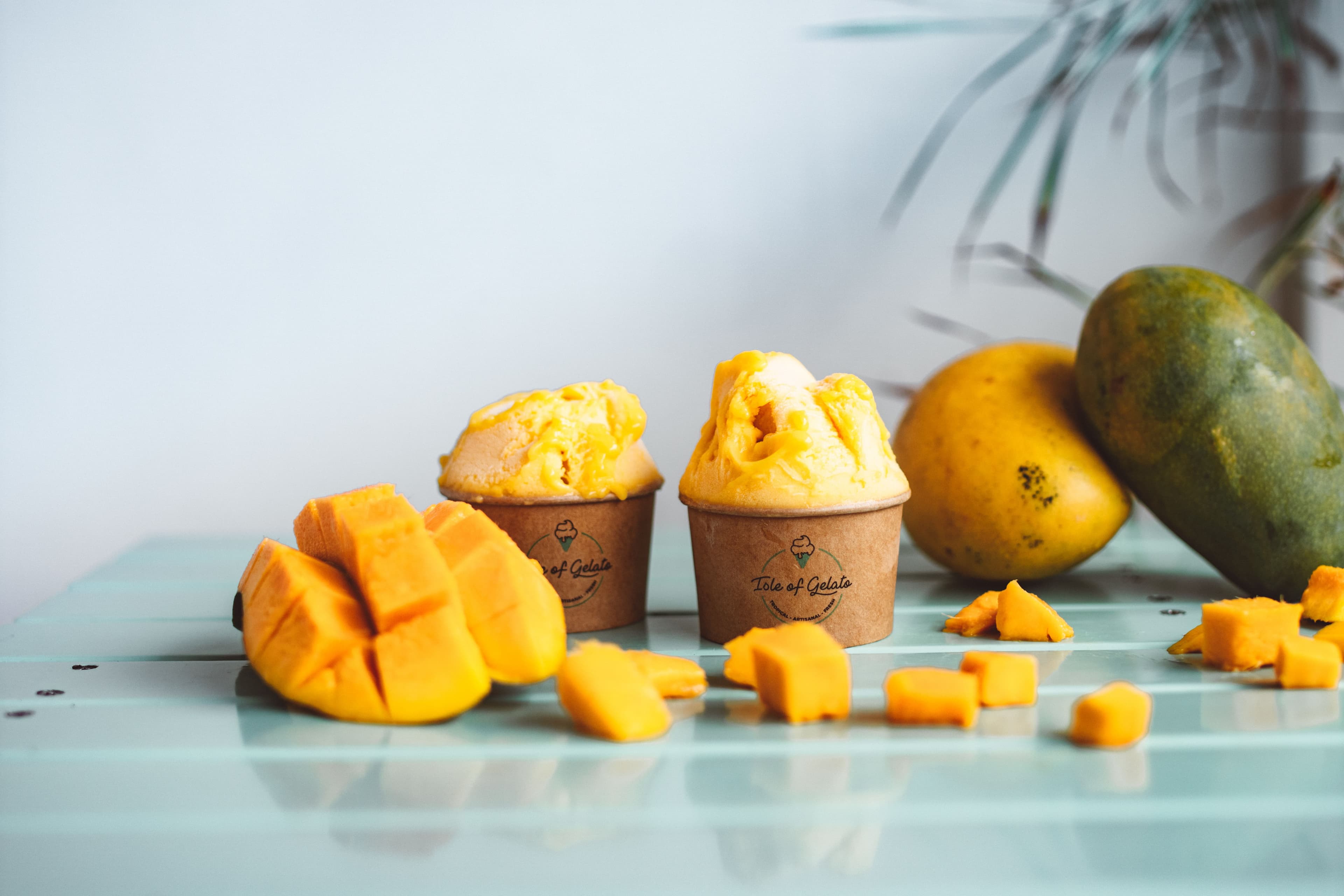 2-Ingredient Mango Ice Cream