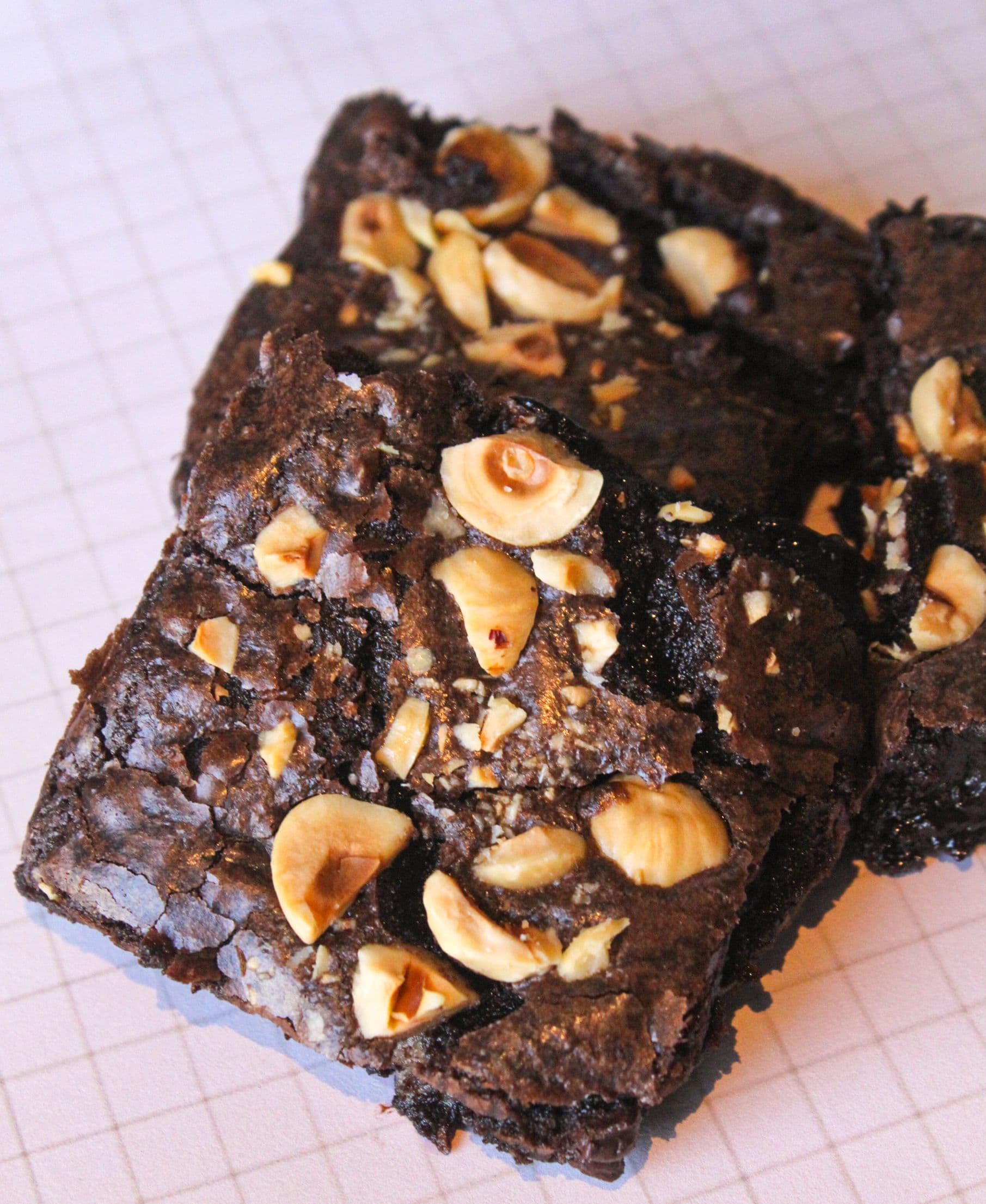 3-Ingredient Nutella Brownies