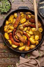 Andouille Sausage and Potato Hash