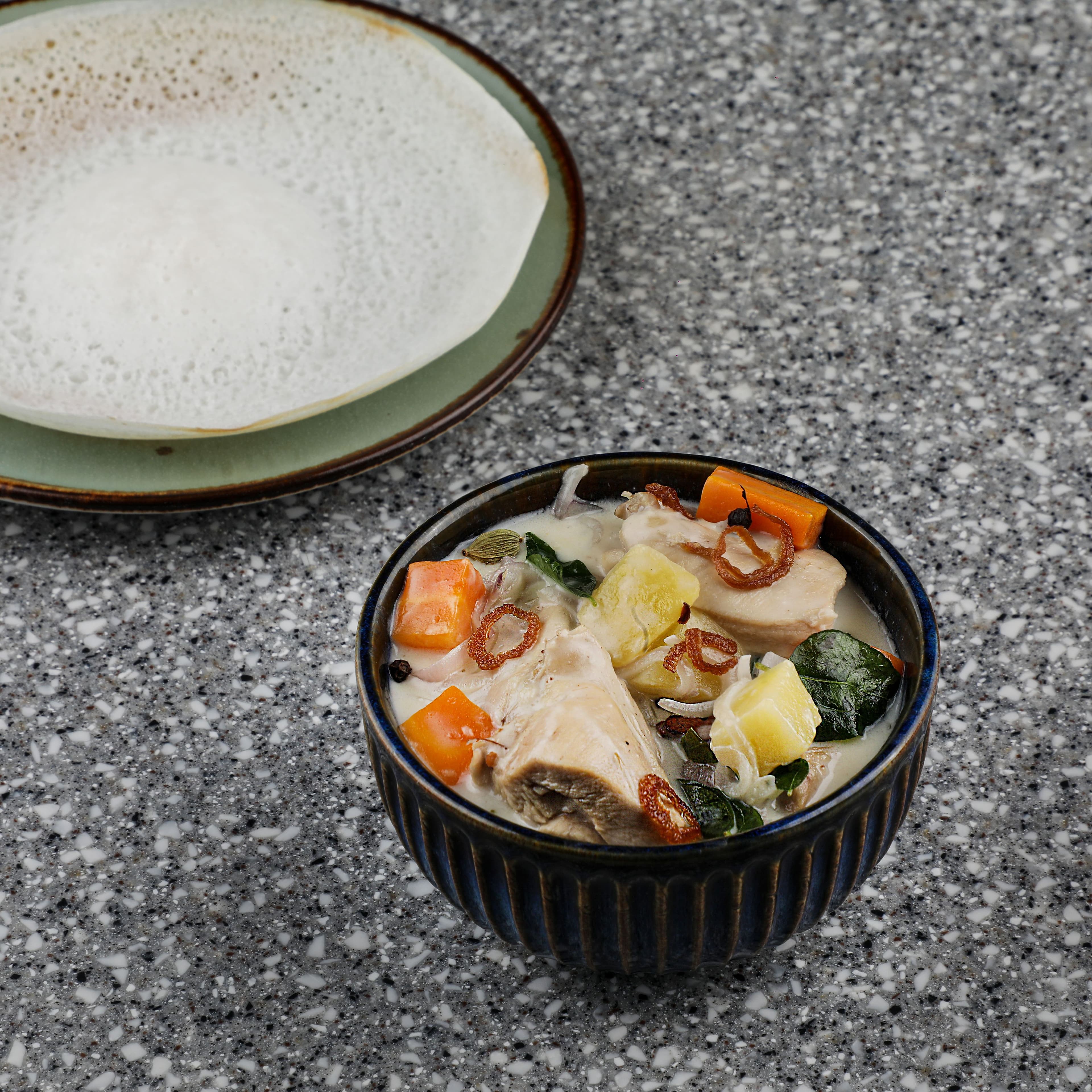Appam with Stew