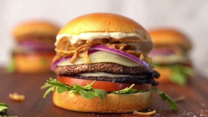 BBQd Portobello Sliders