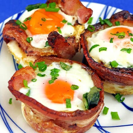 Bacon and Egg Cups