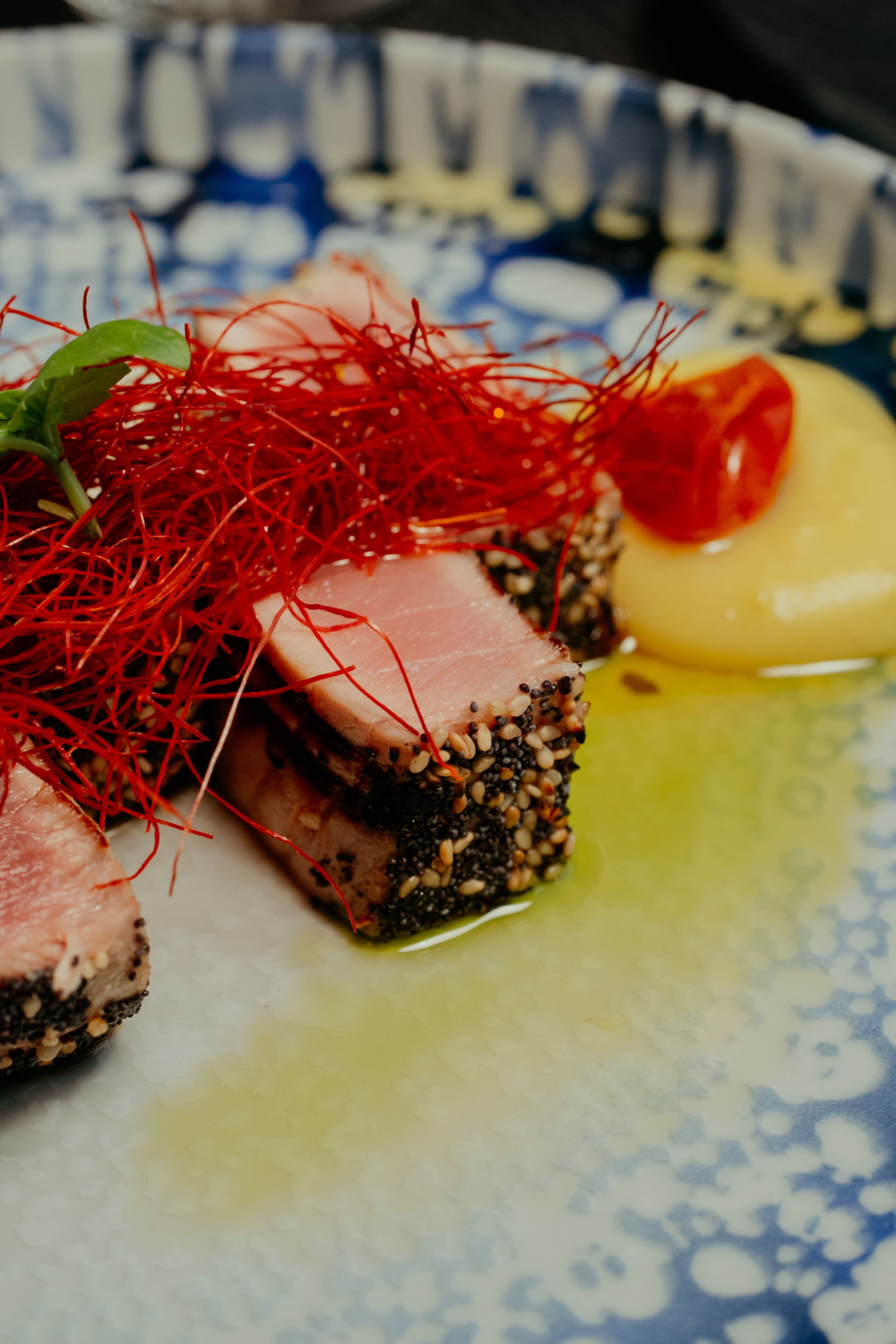 Baharat Crusted Tuna