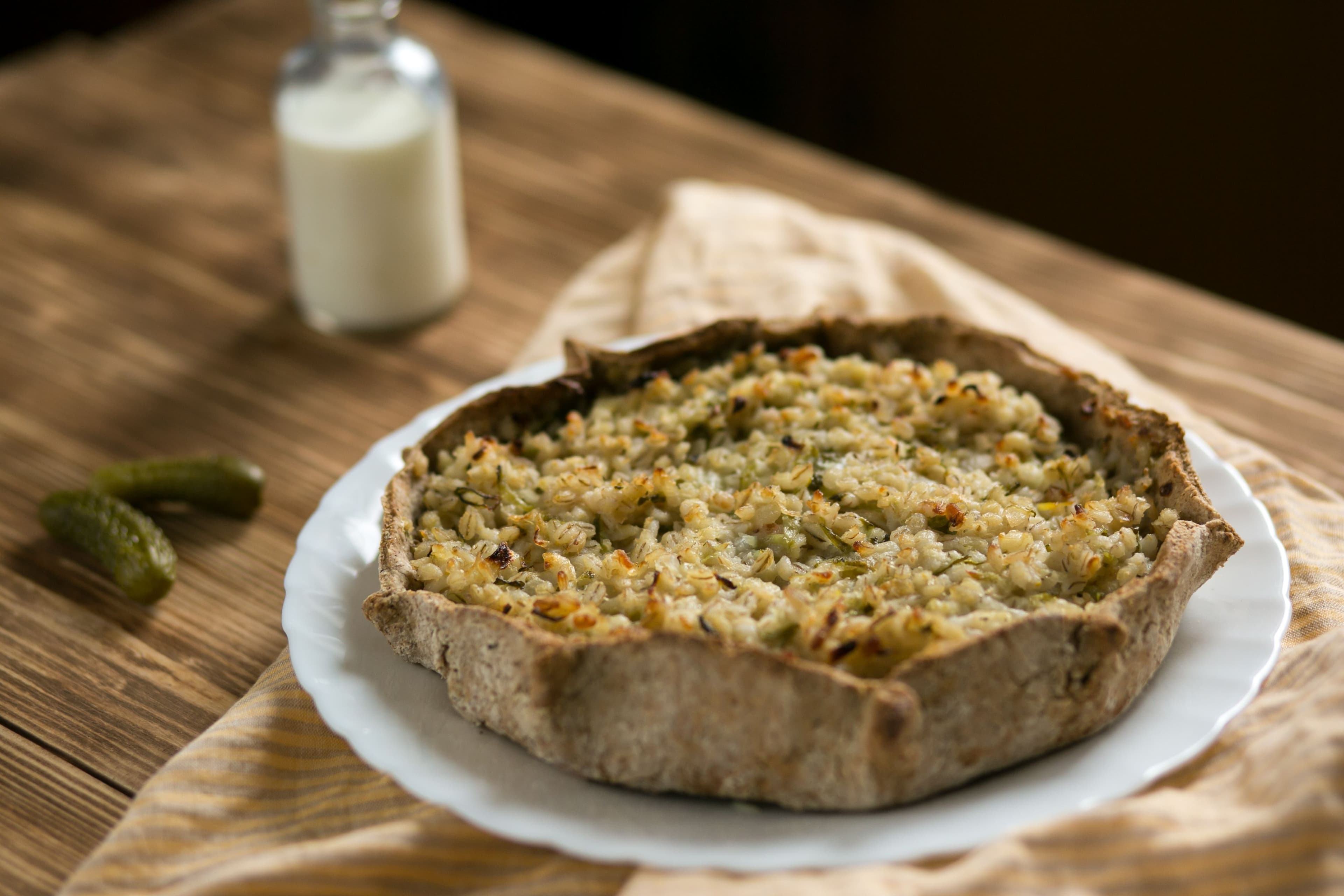 Balila (Boiled Wheat with Milk)