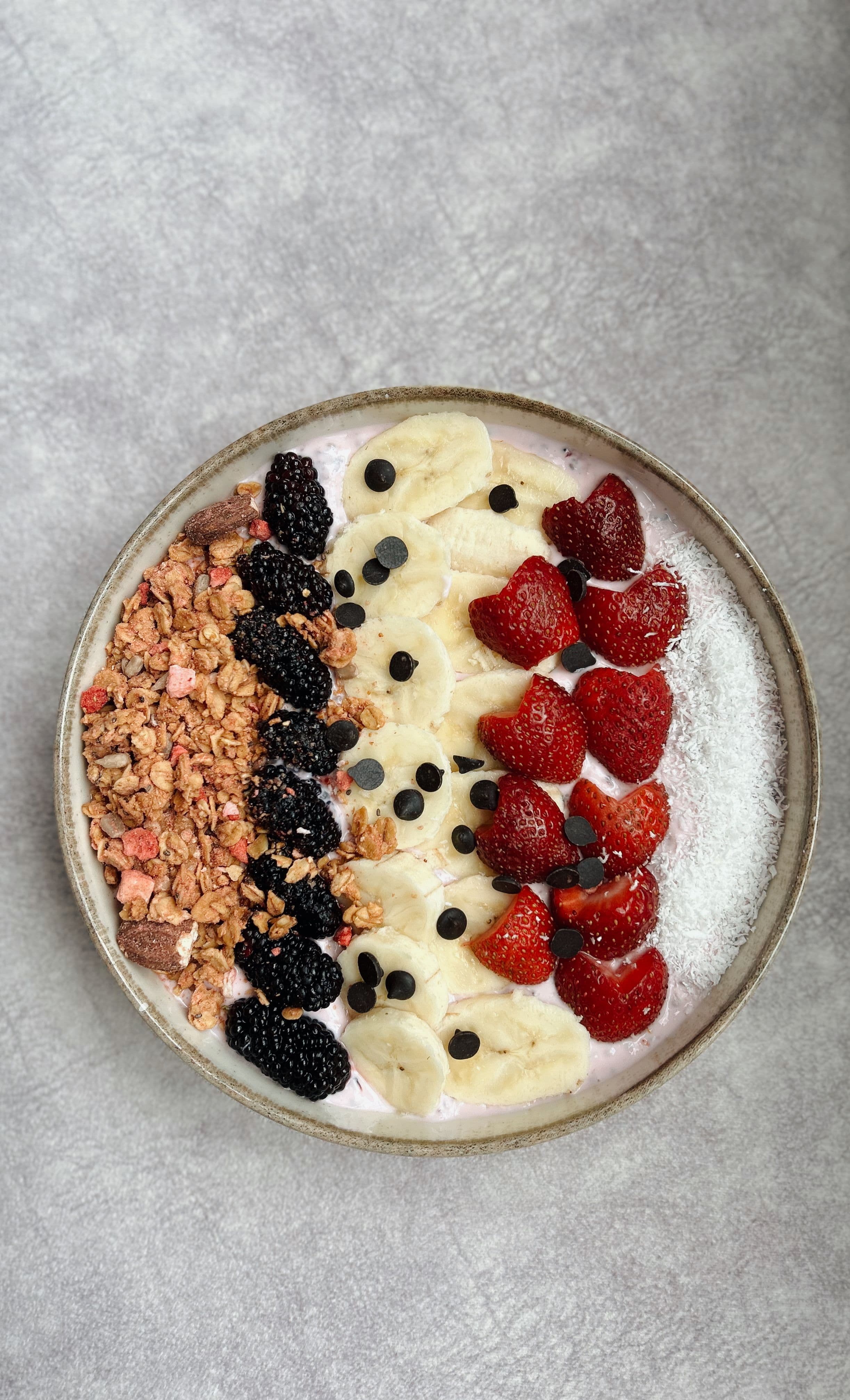 Banana Split Smoothie Bowl