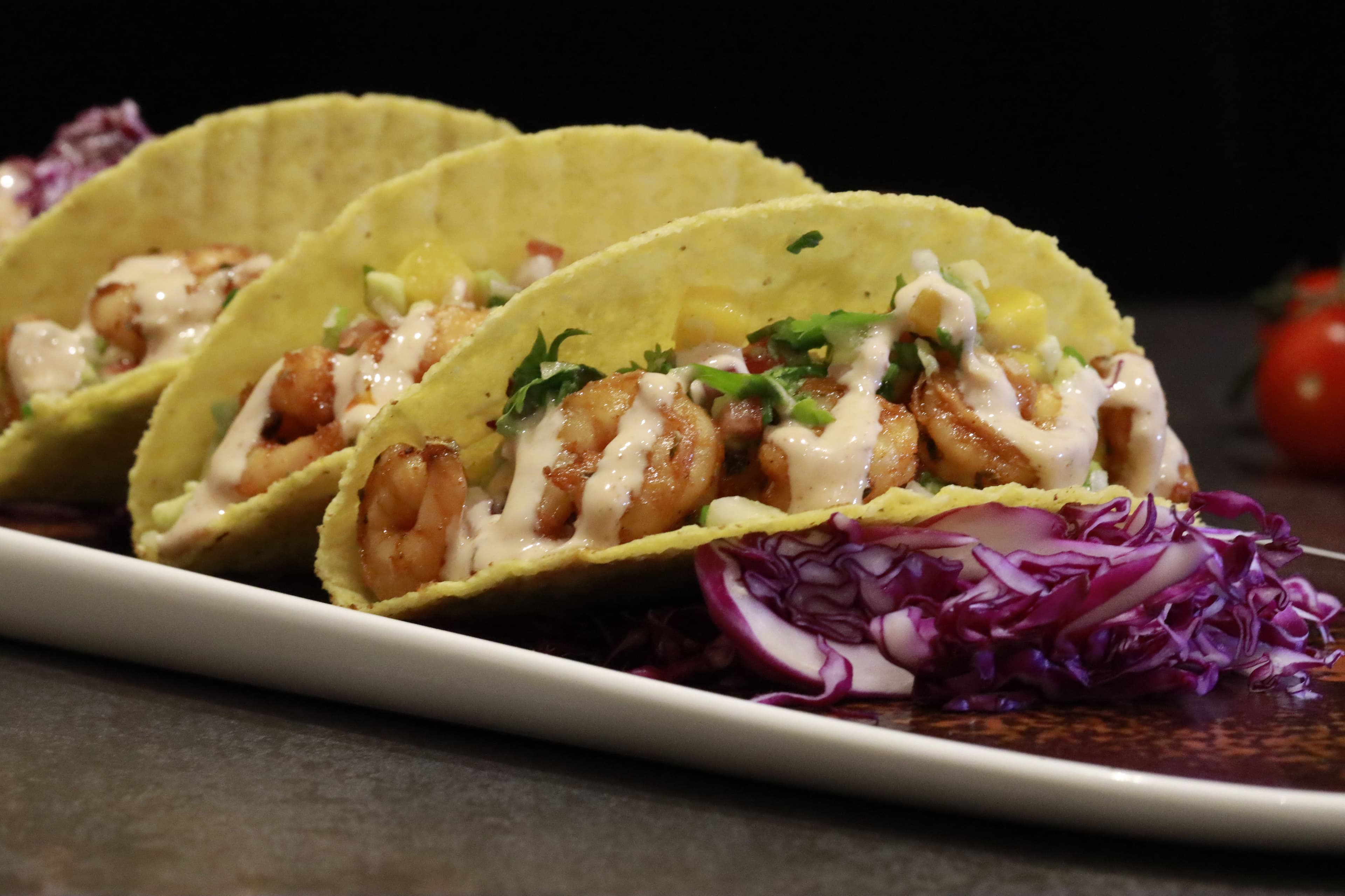 Bang Bang Shrimp Tacos