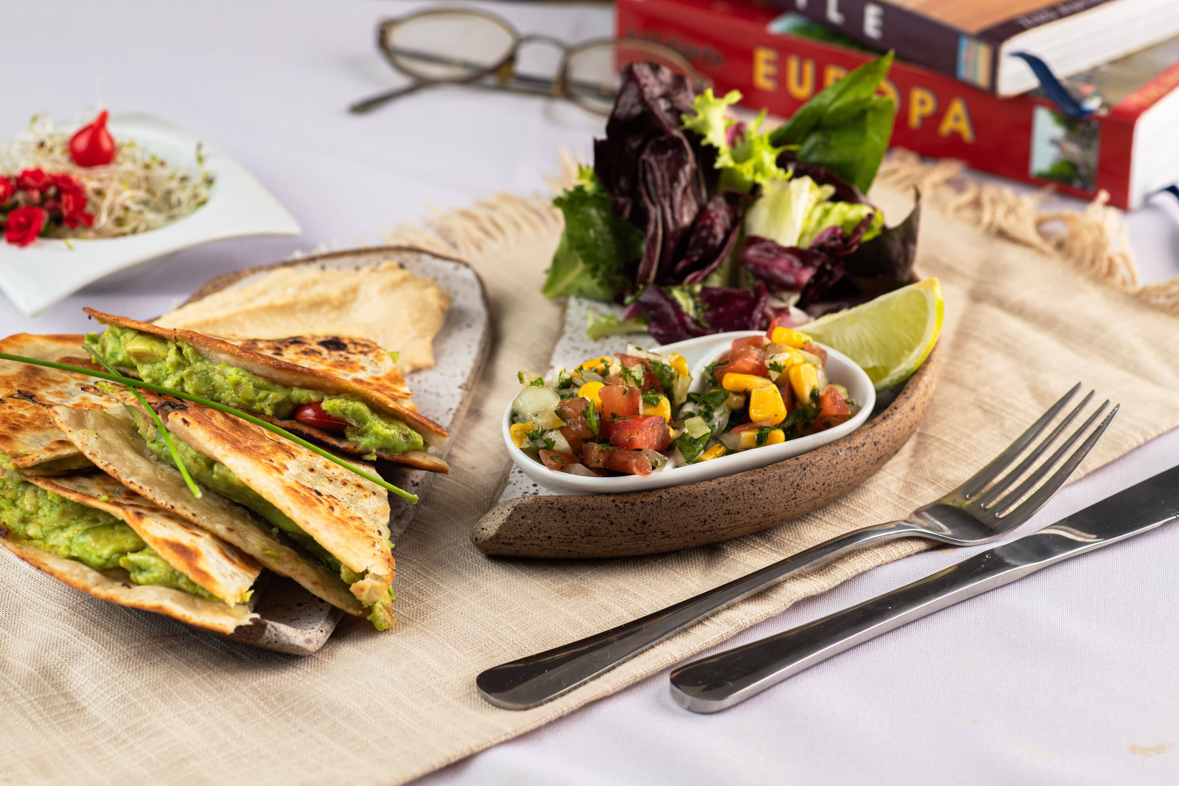 Black Bean Quesadilla