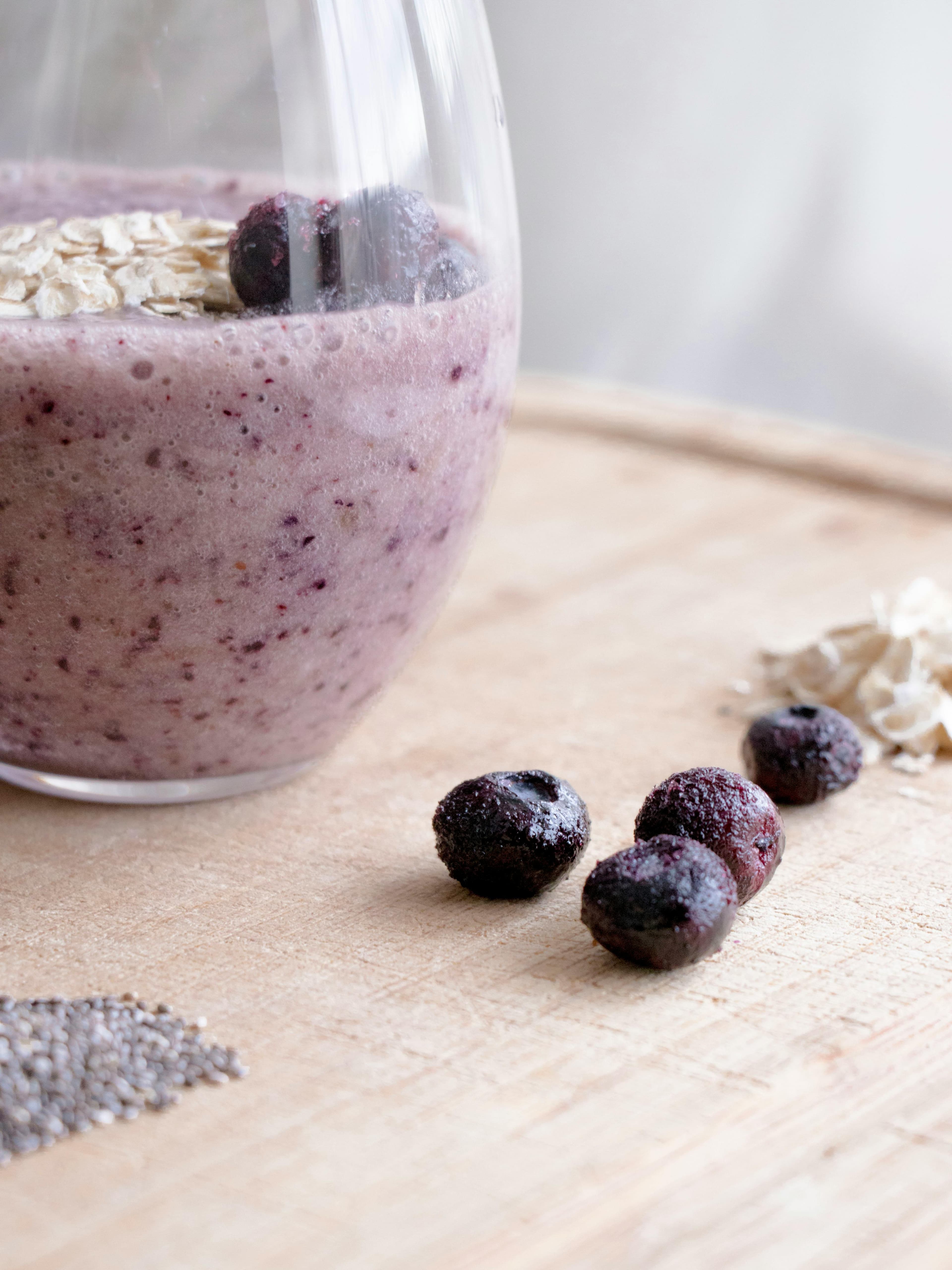 Blueberry Oat Smoothie