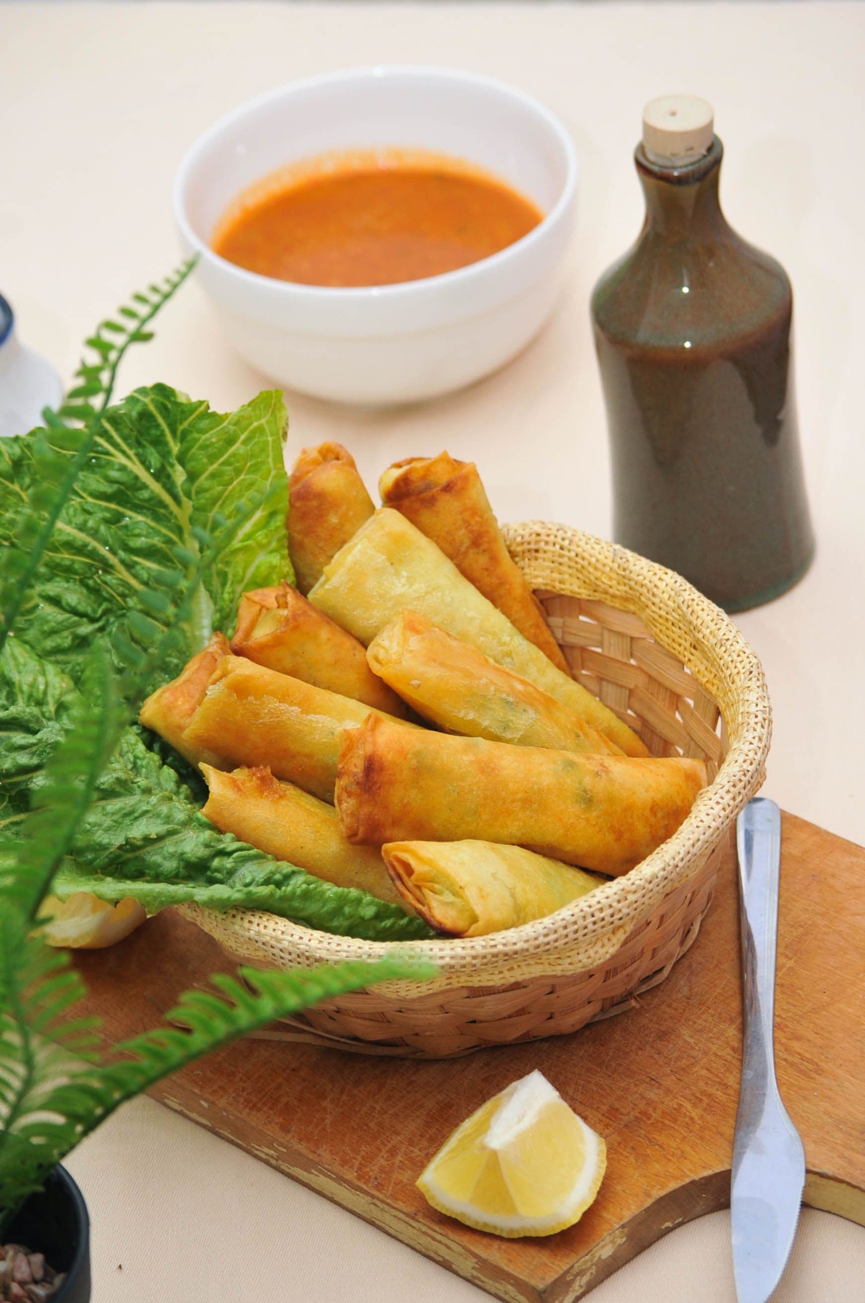 Bourek (Fried Egg Rolls)