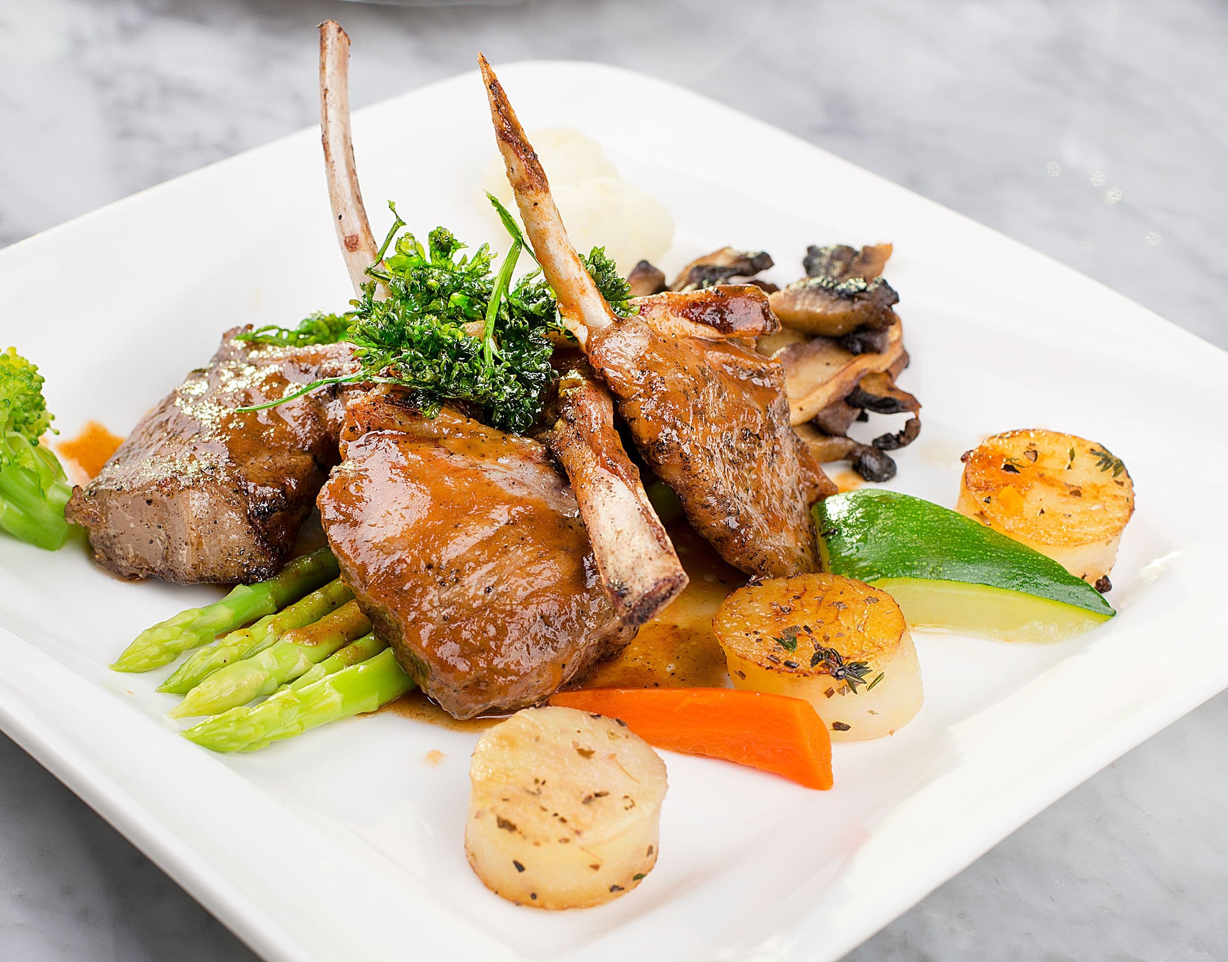 Braised Lamb Chops