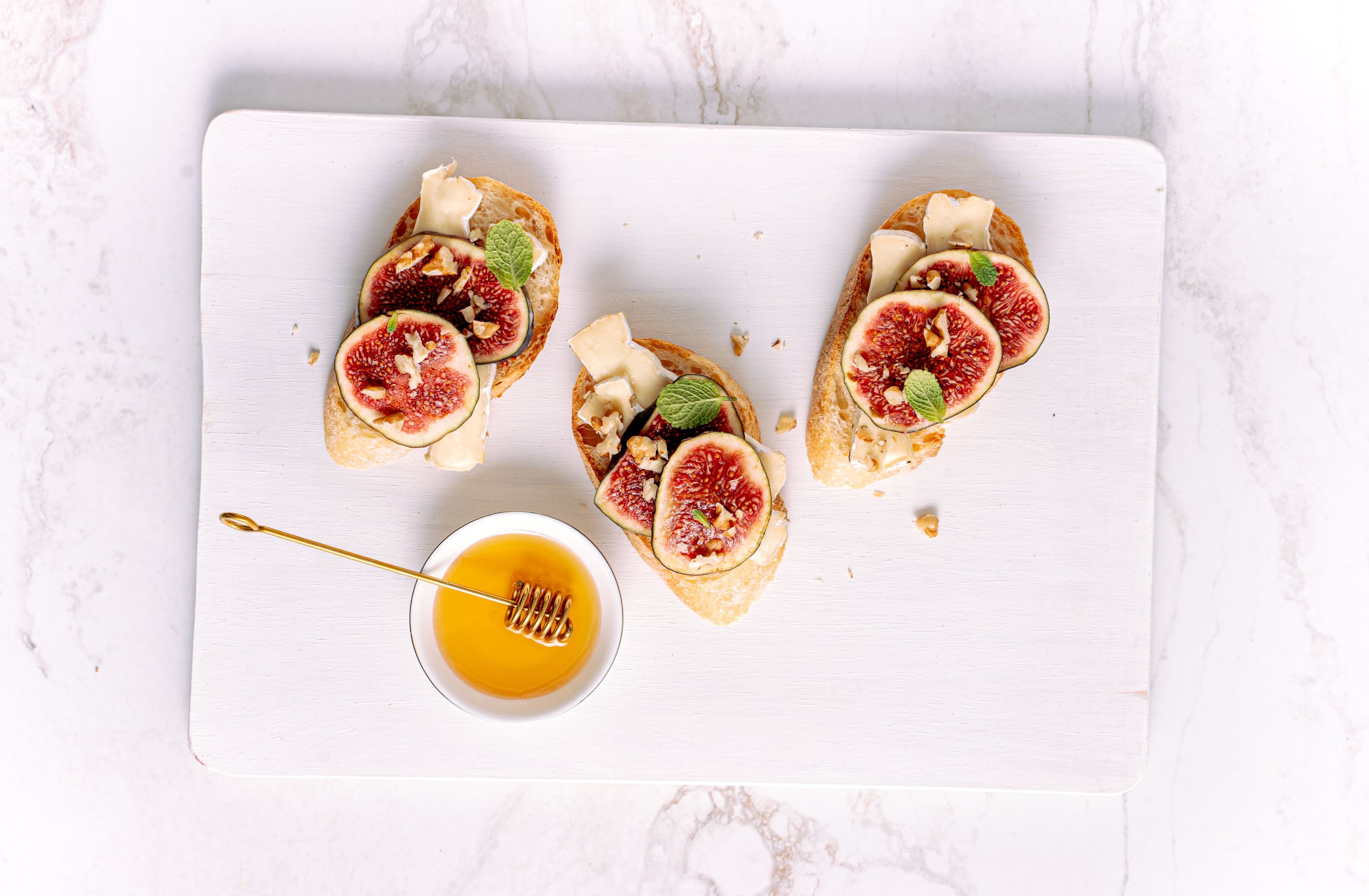 Brie and Honey Toast