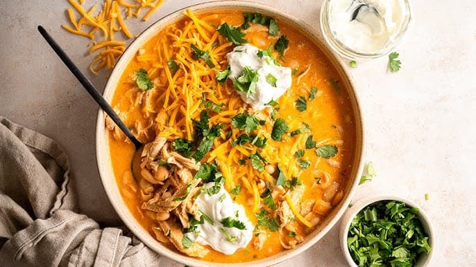 Buffalo Chicken Chili