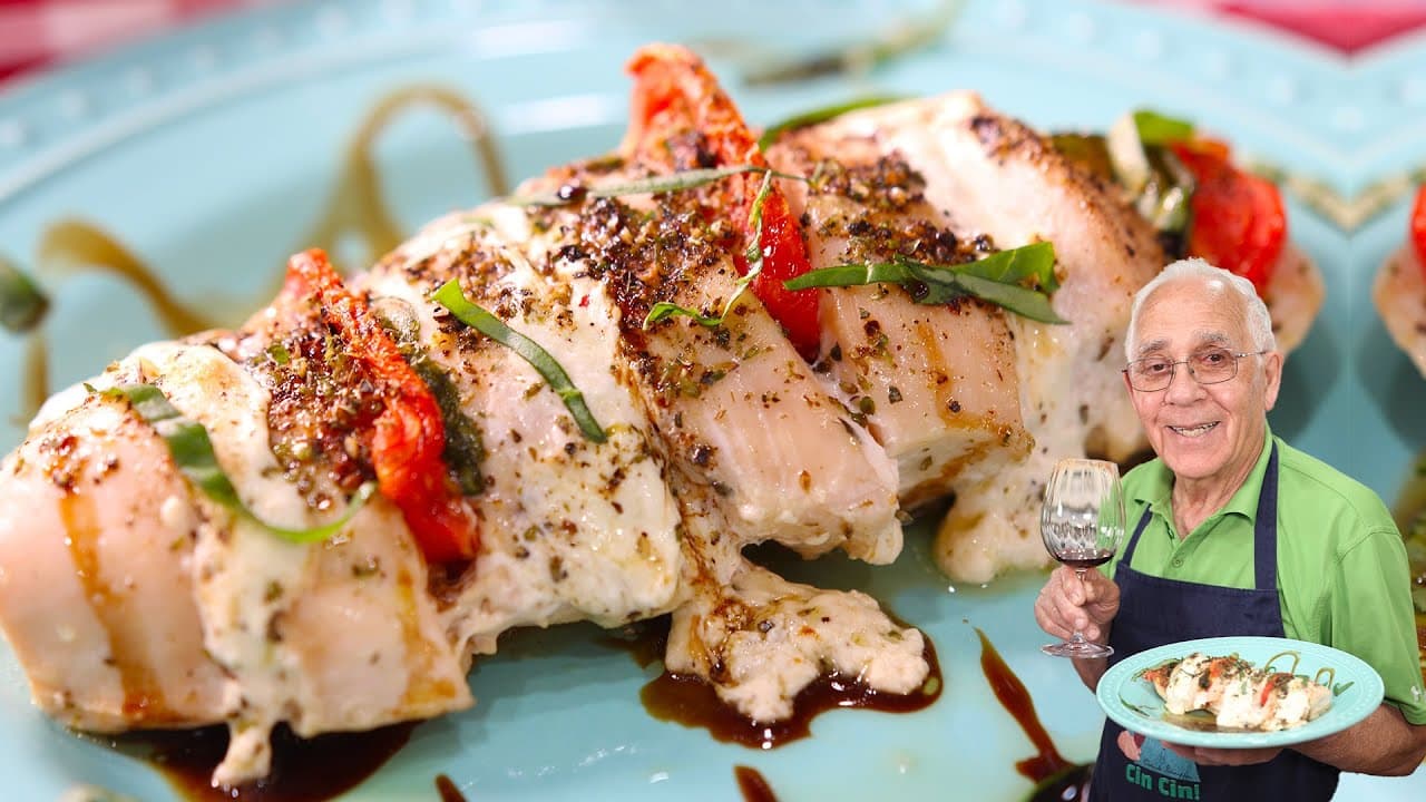 Caprese Stuffed Chicken