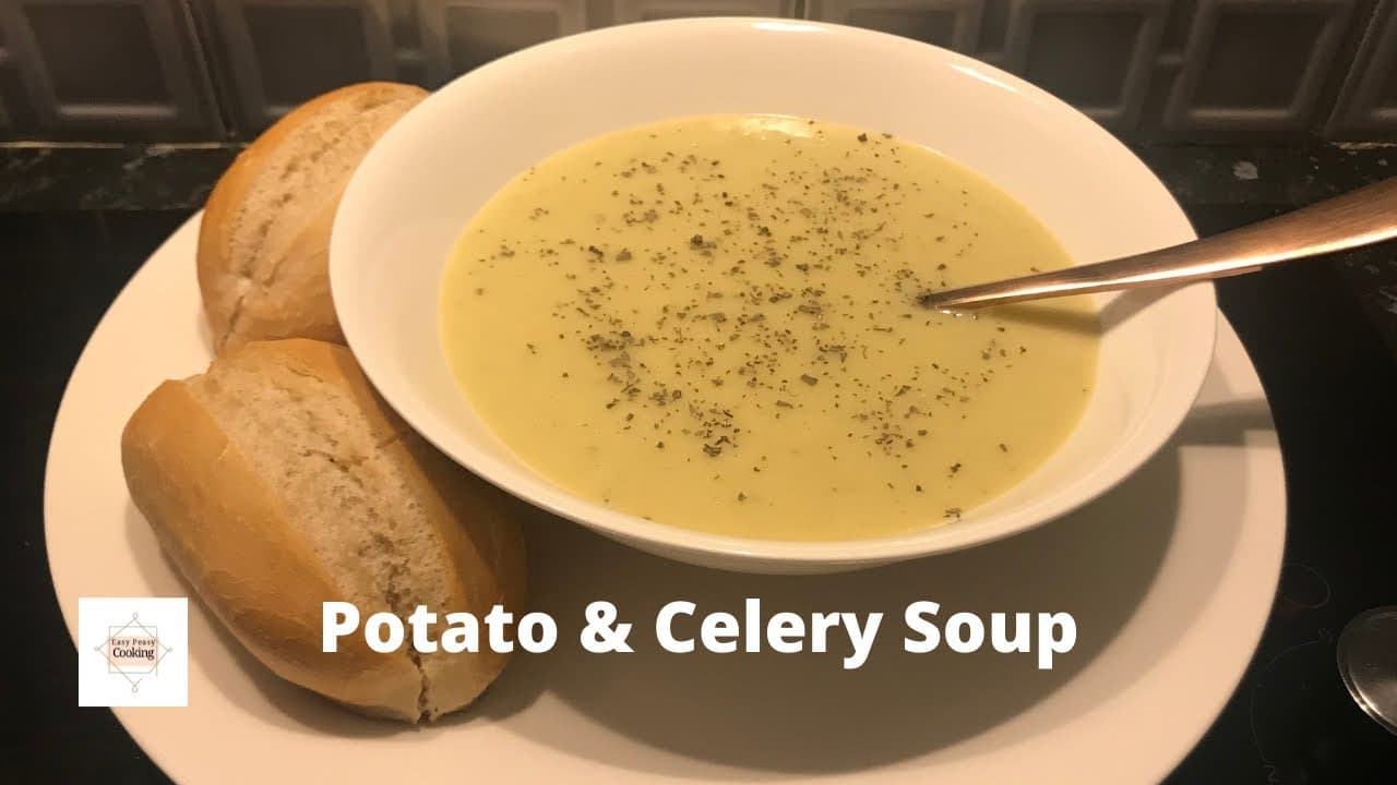 Celery, Cashew and Sherry Soup