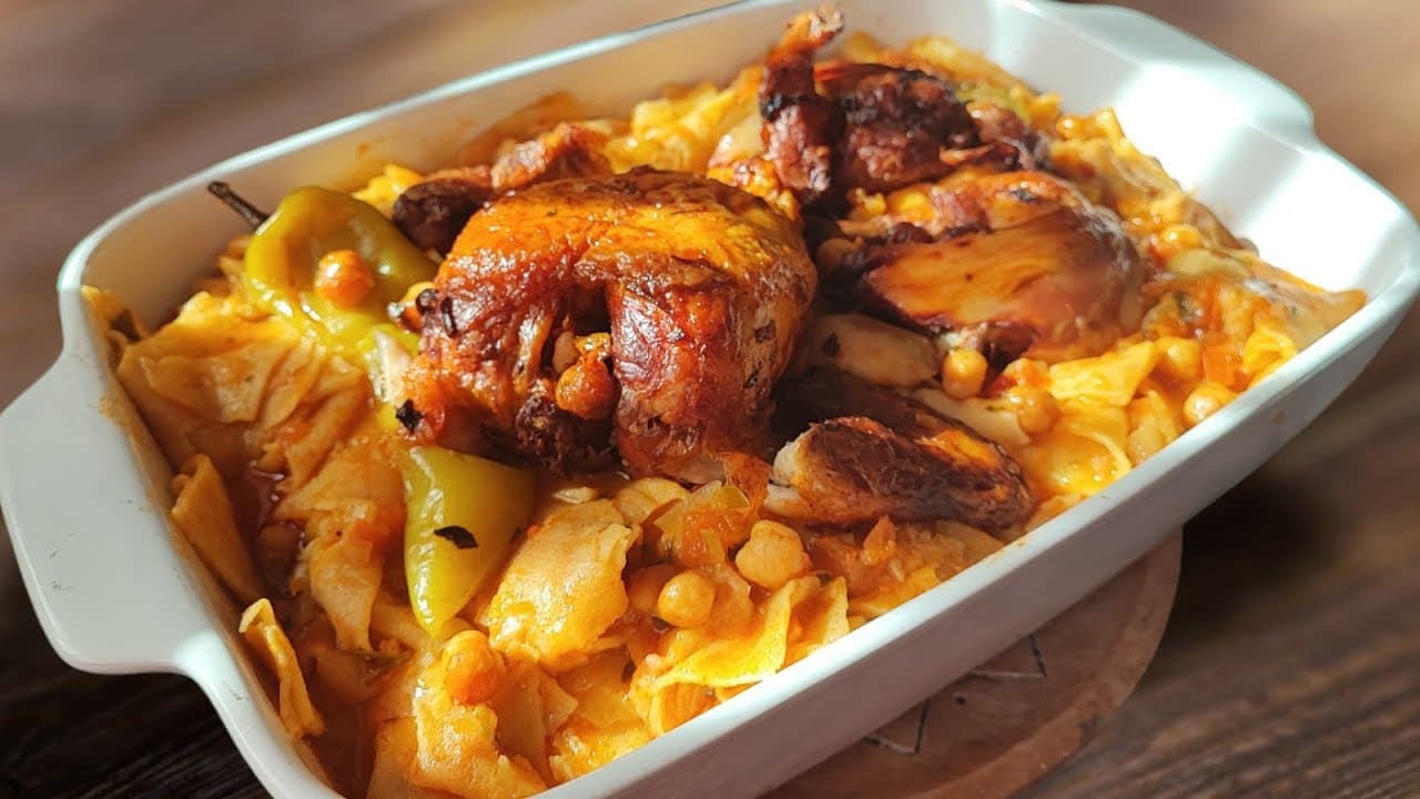 Chakhchoukha (Ripped Bread Stew)