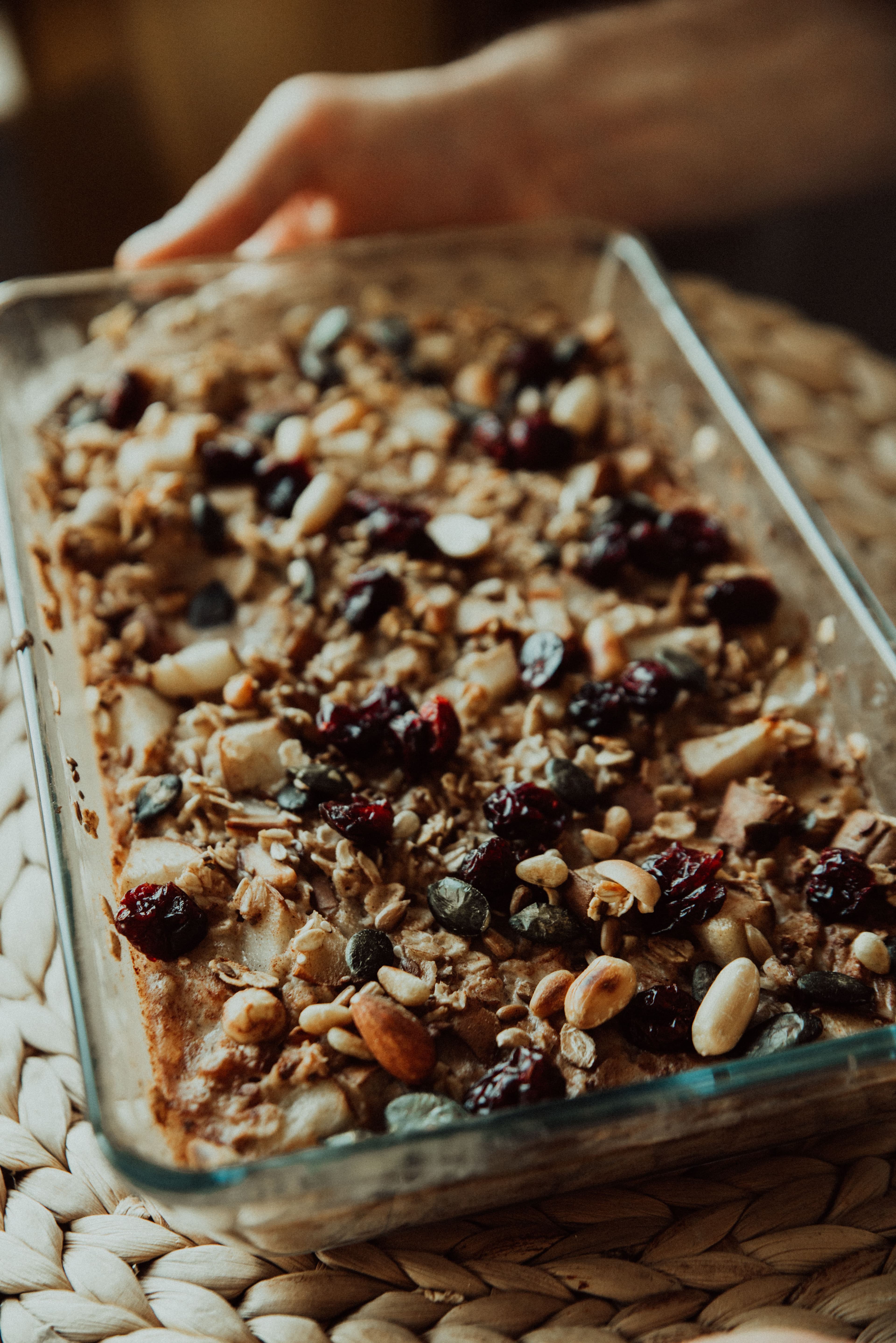 Chamomile Honey Oat Bake