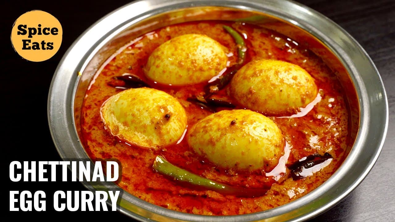 Chettinad Egg Curry
