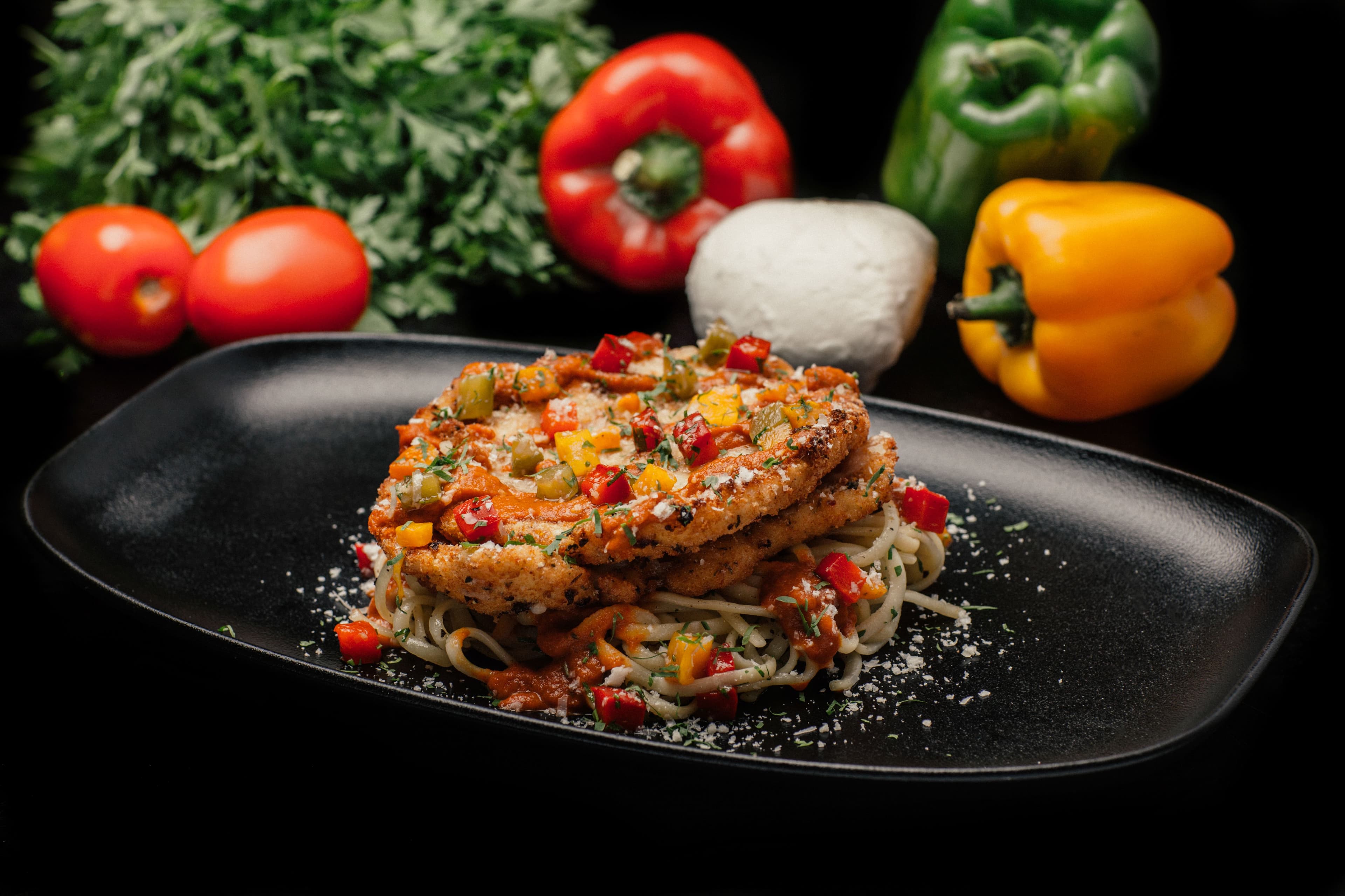 Chicken Parmesan Patties
