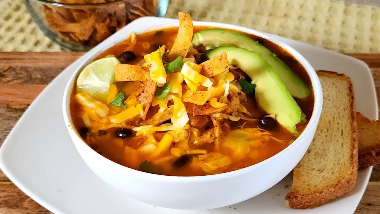 Chicken-Tortilla Chip Soup