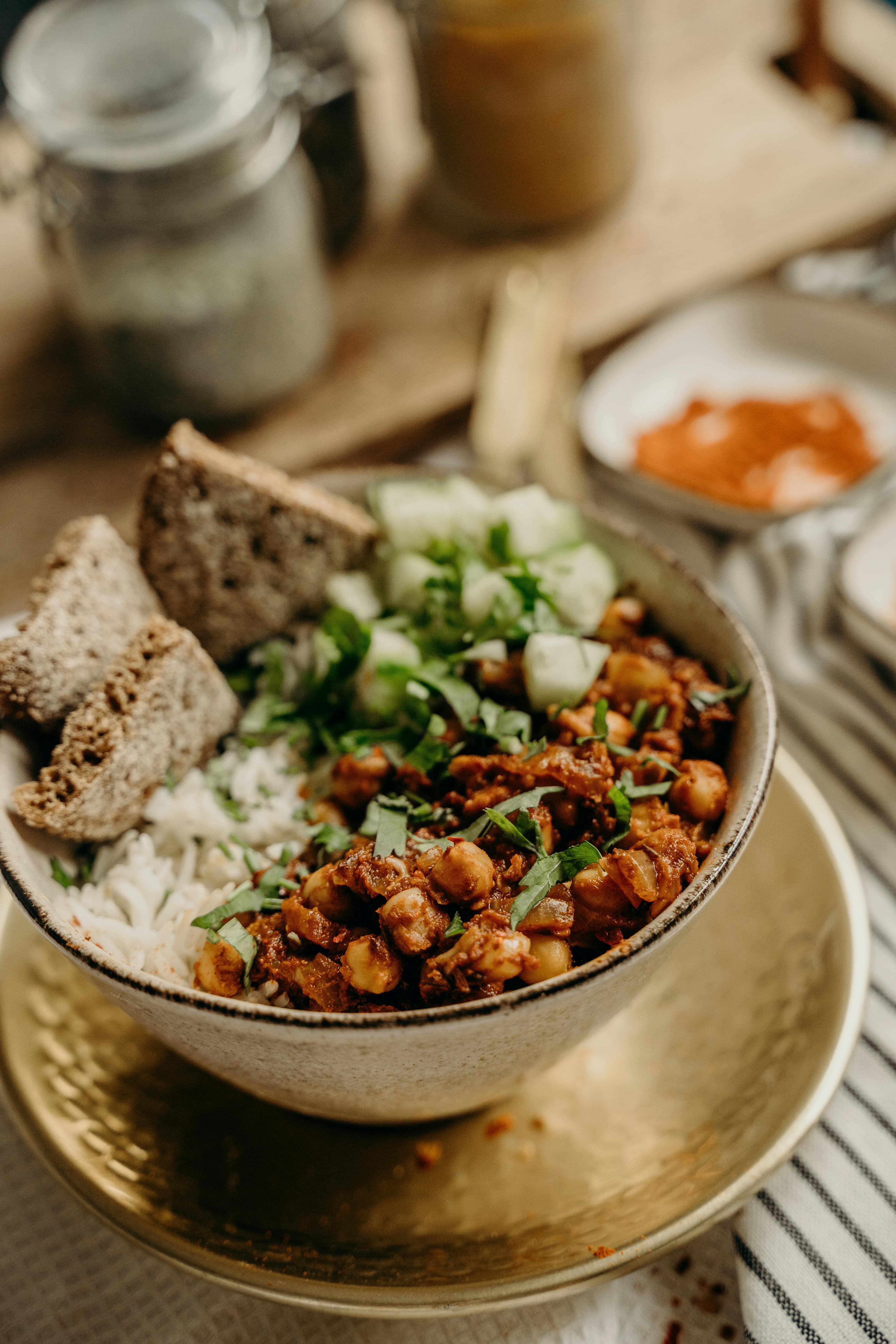 Chickpea Shawarma Bowl