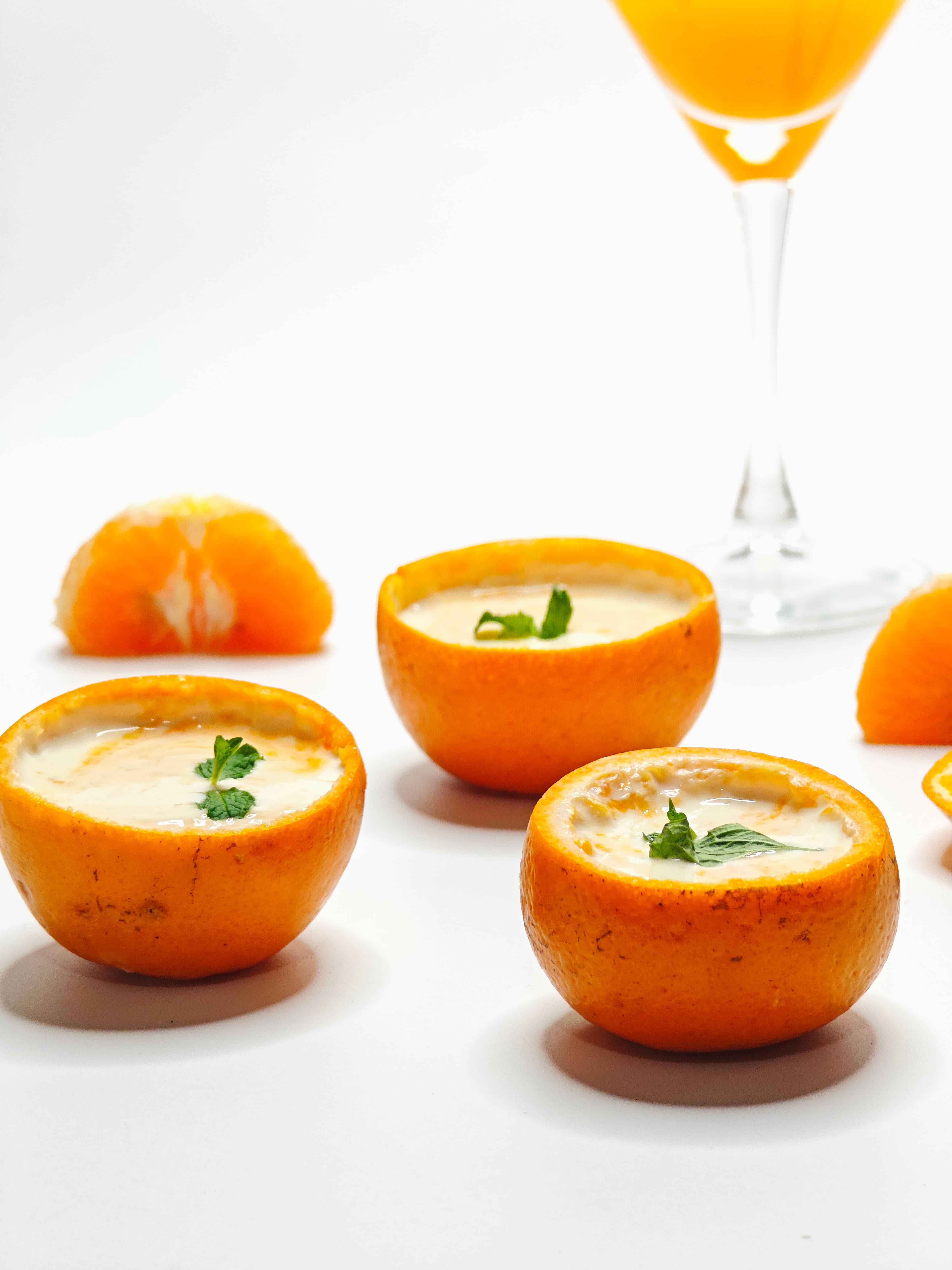 Chilled Fennel Soup with Orange Zest