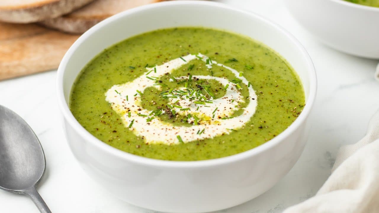 Chilled Lettuce Soup