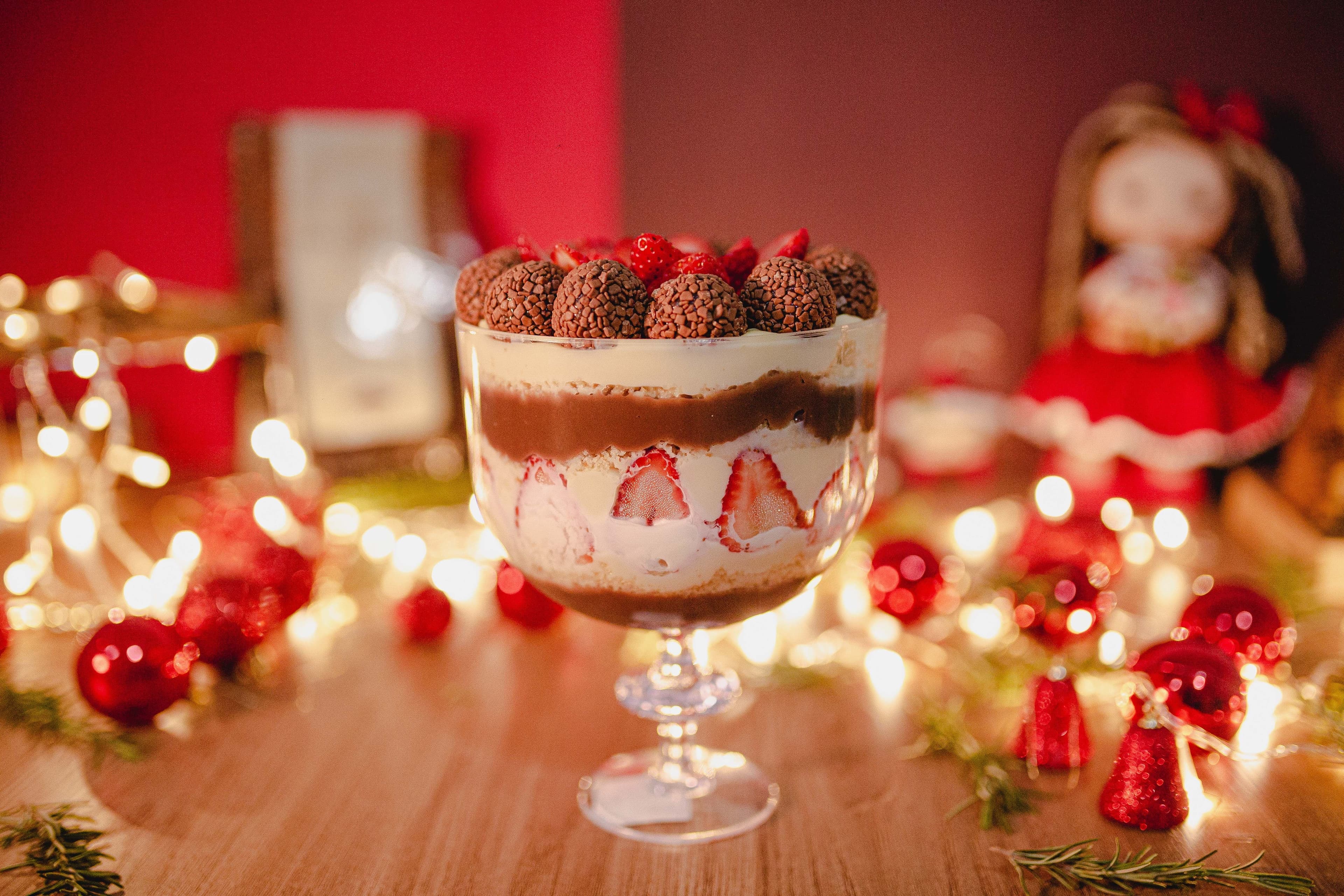 Christmas Pudding Trifle