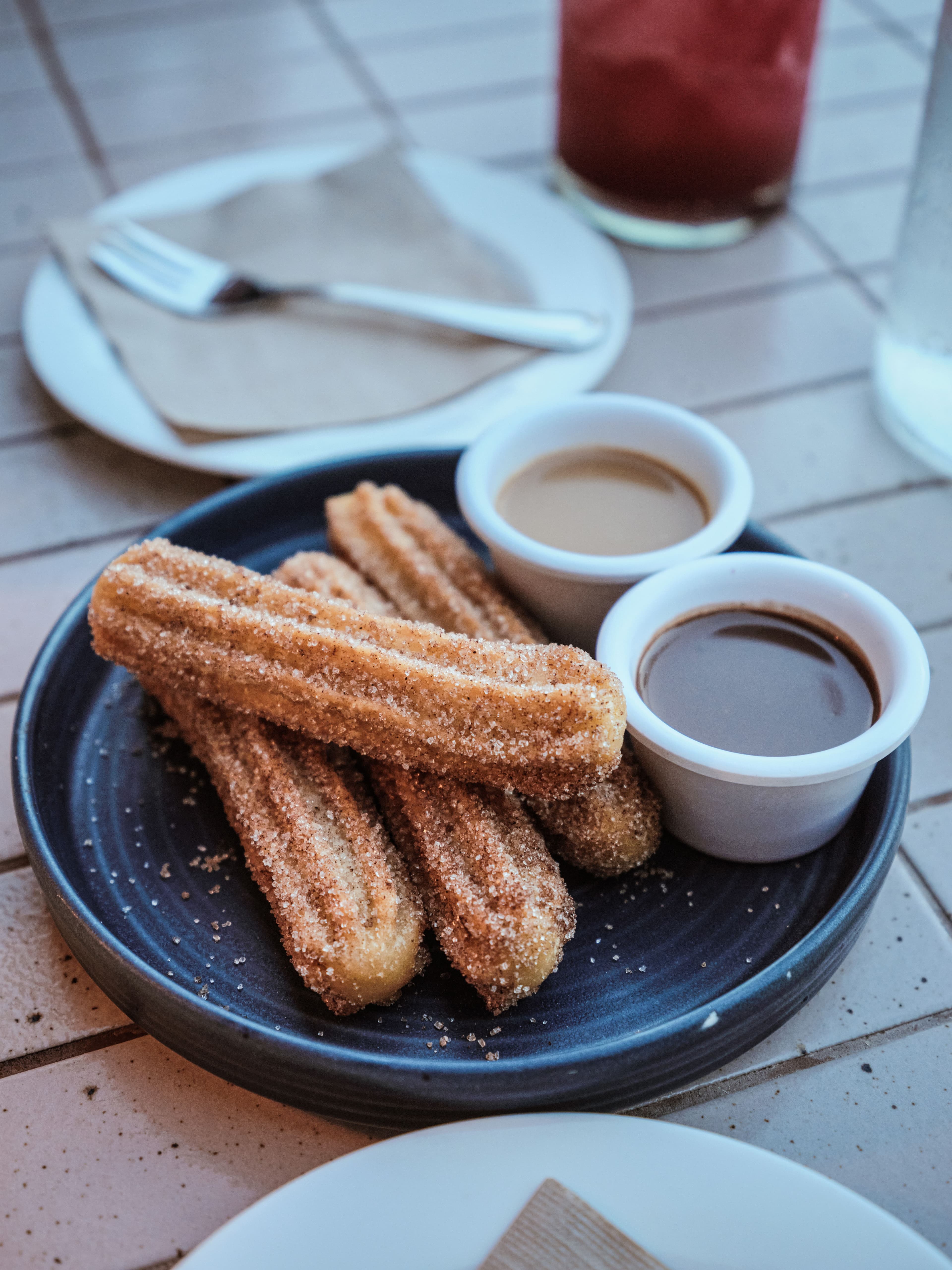 Churros con Cajeta