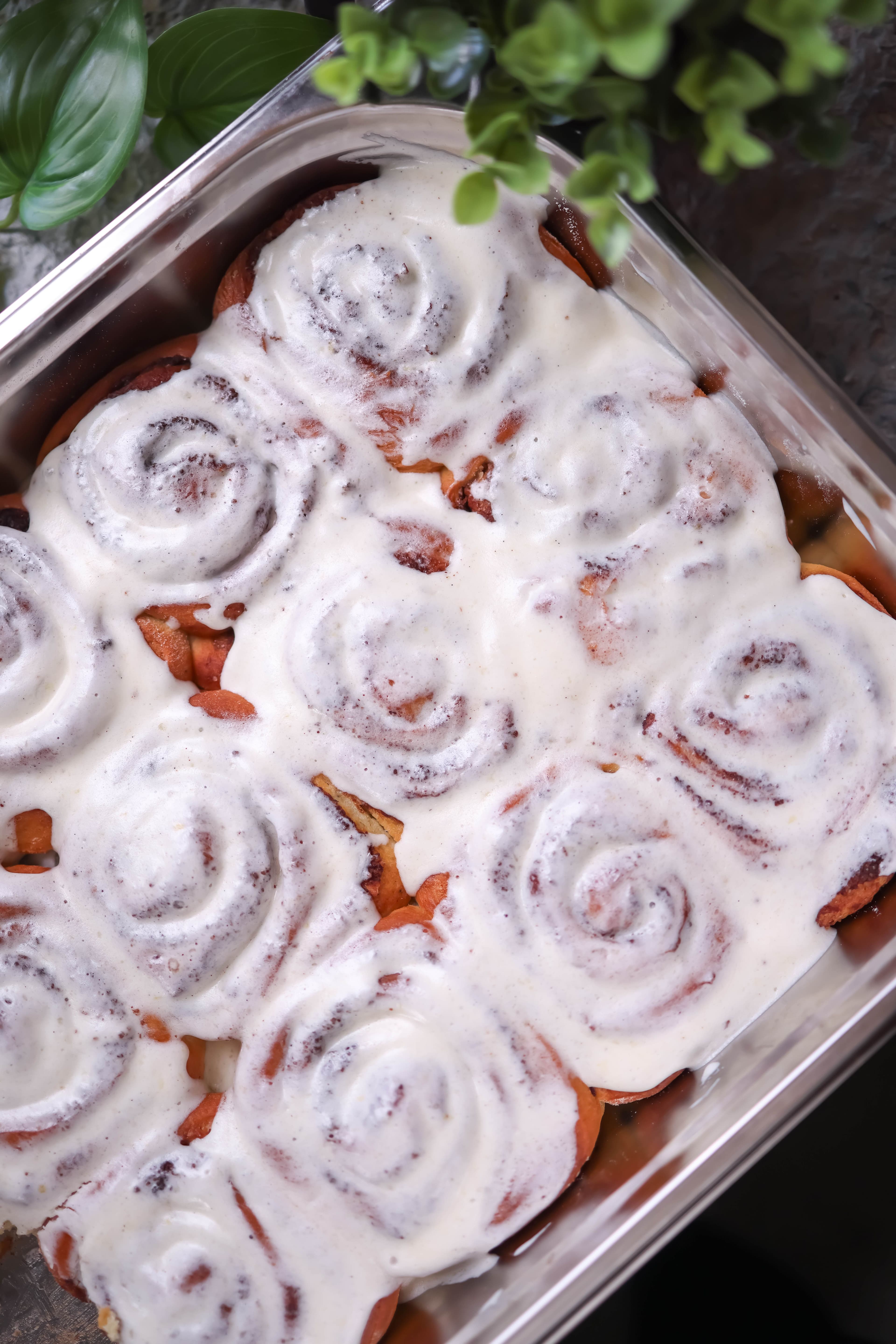 Cinnamon Roll Cream Cheese Frosting