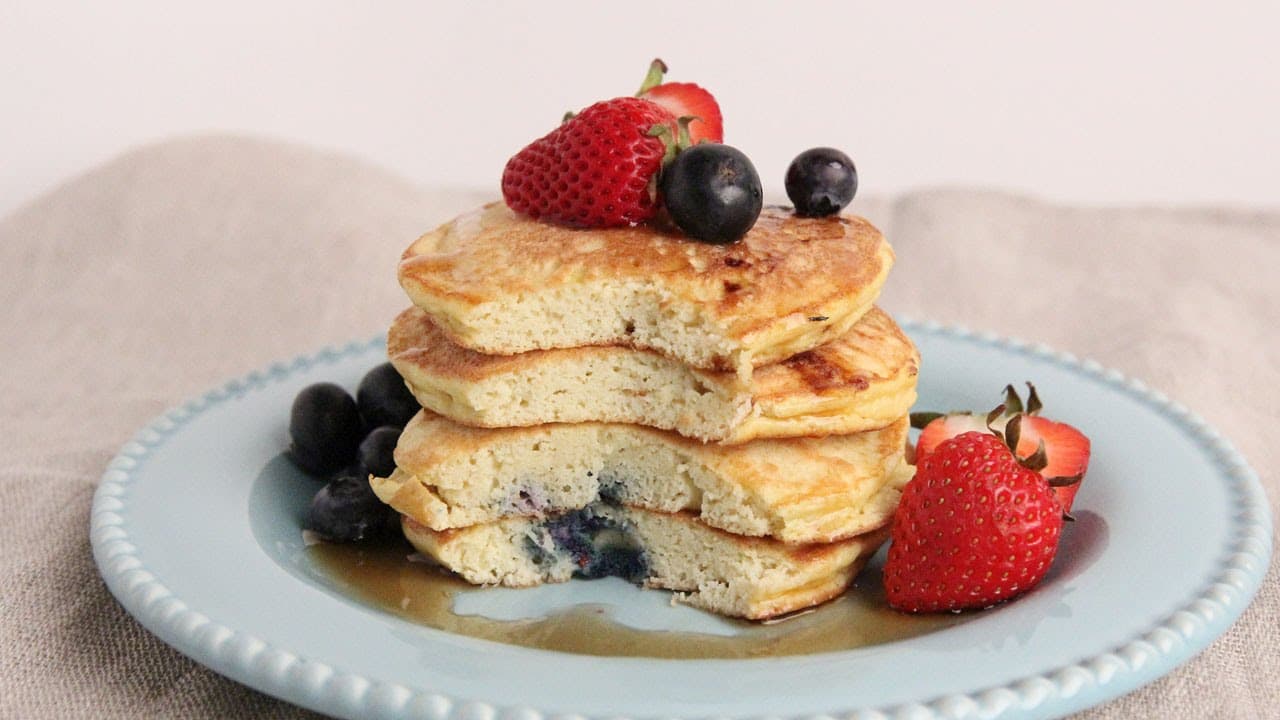 Coconut Cassava Pancakes