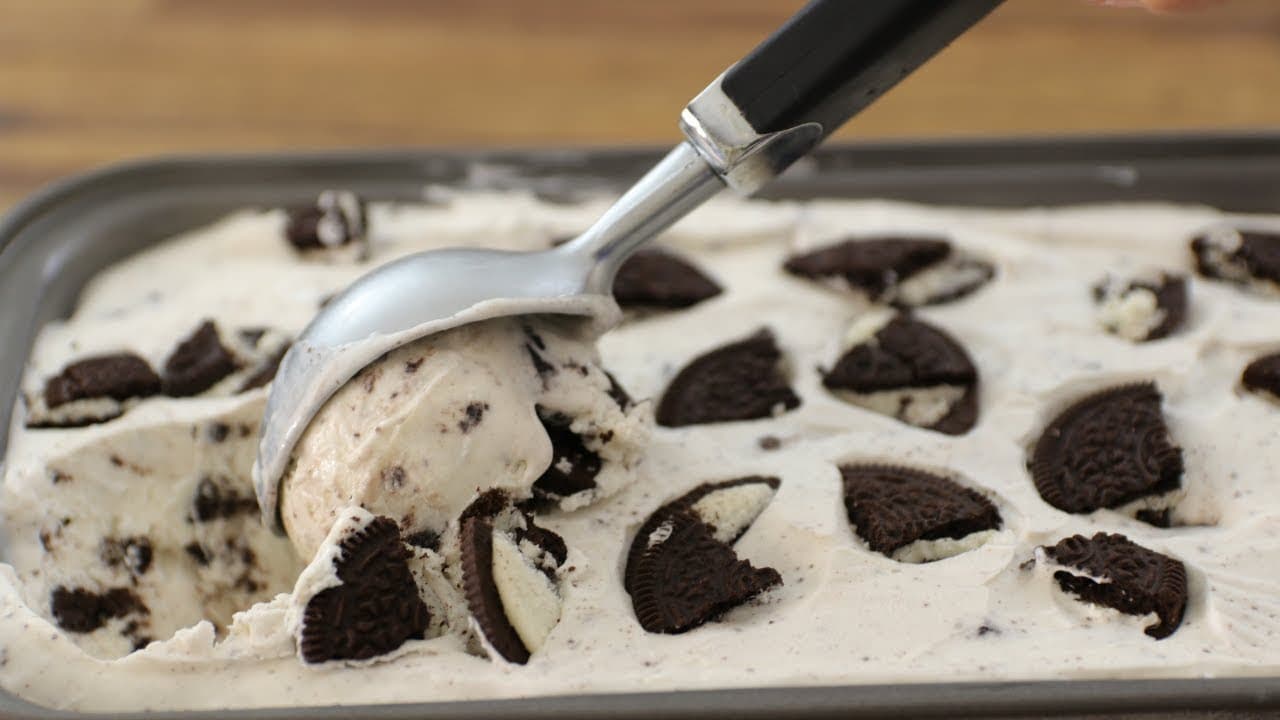 Cookie Ice Cream Dessert