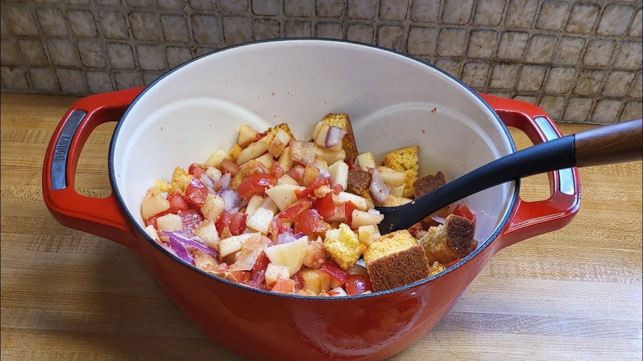 Cornbread Panzanella