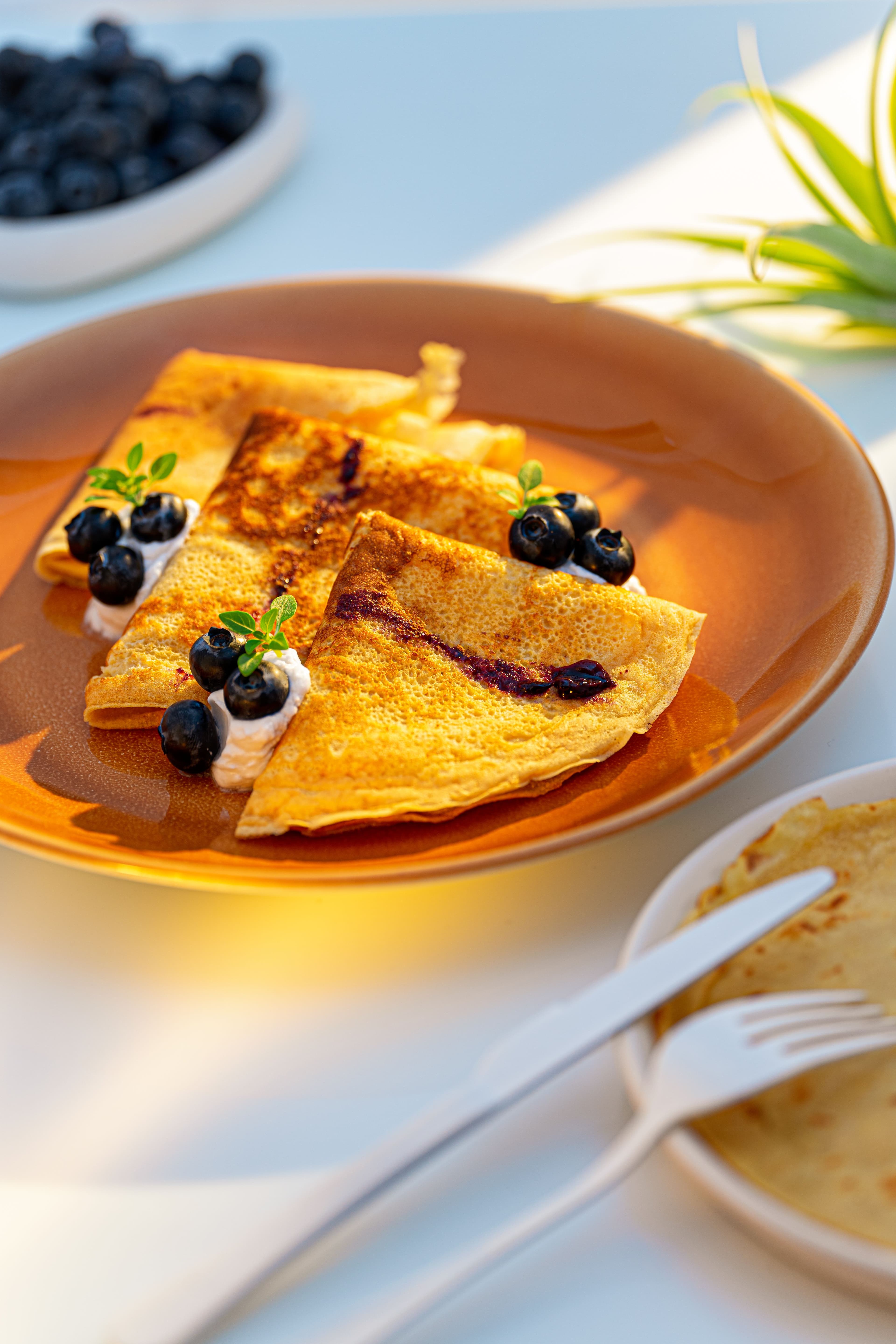 Crêpes Myrtille
