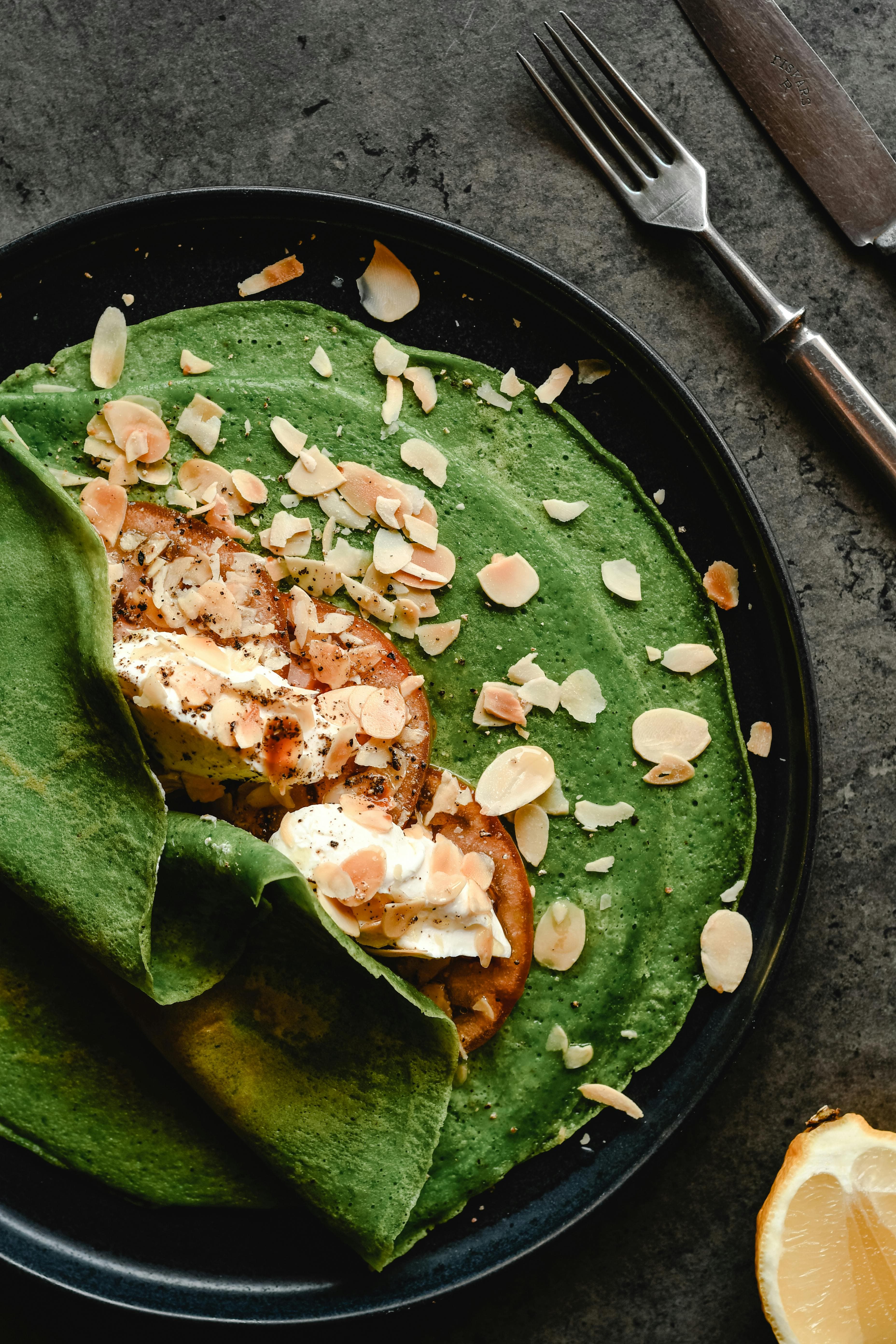 Crêpes Salées Saumon Épinards