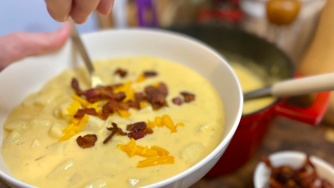 Creamy Potato Cheese Soup