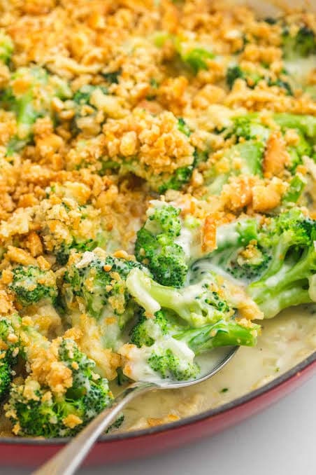 Creamy and Cheese broccoli