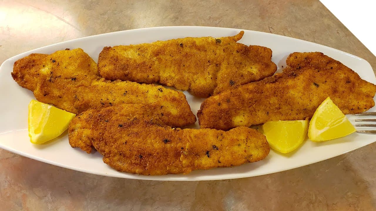 Crispy Fried Perch Fillets