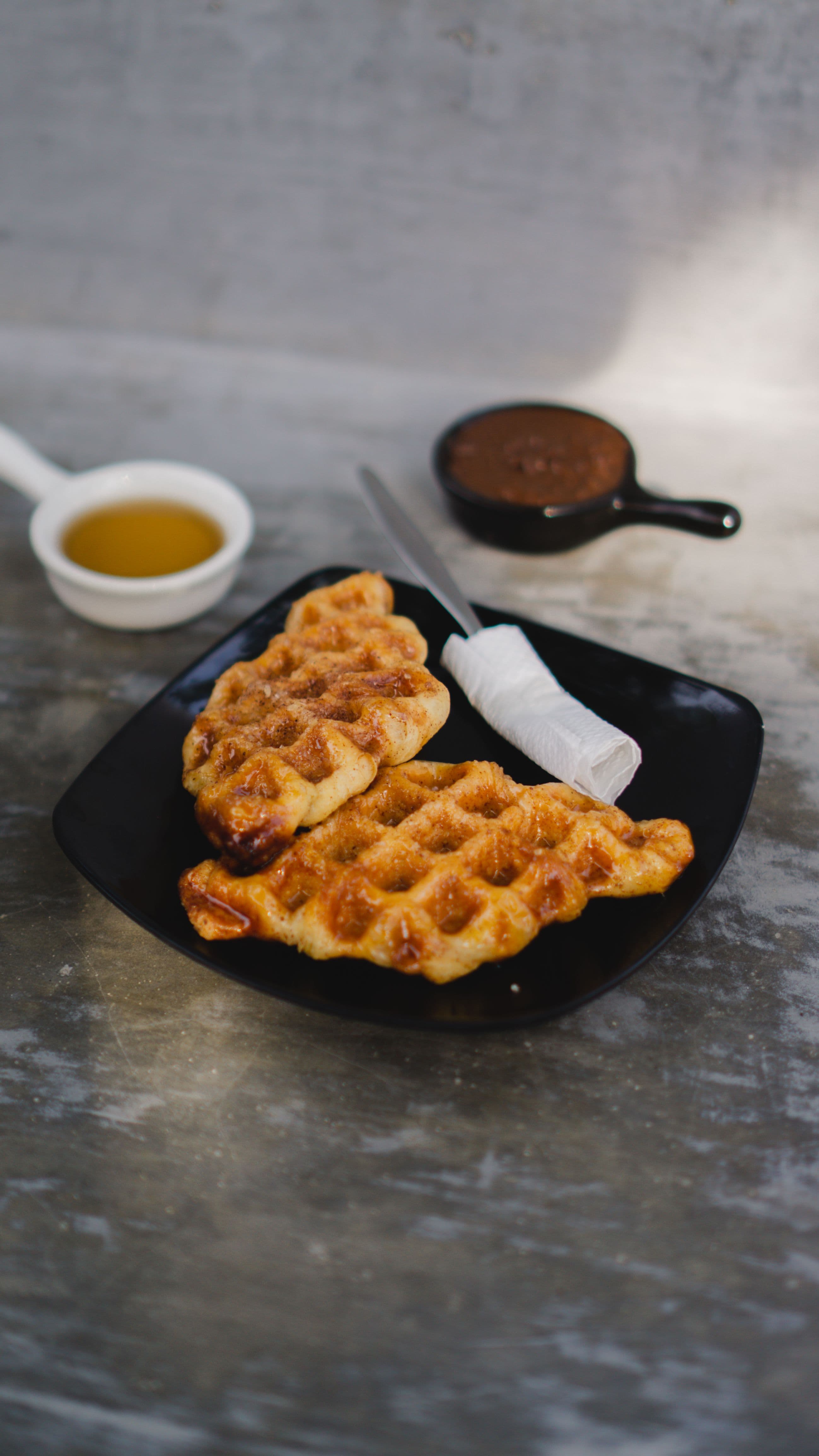 Croffle (Croissant Waffle)